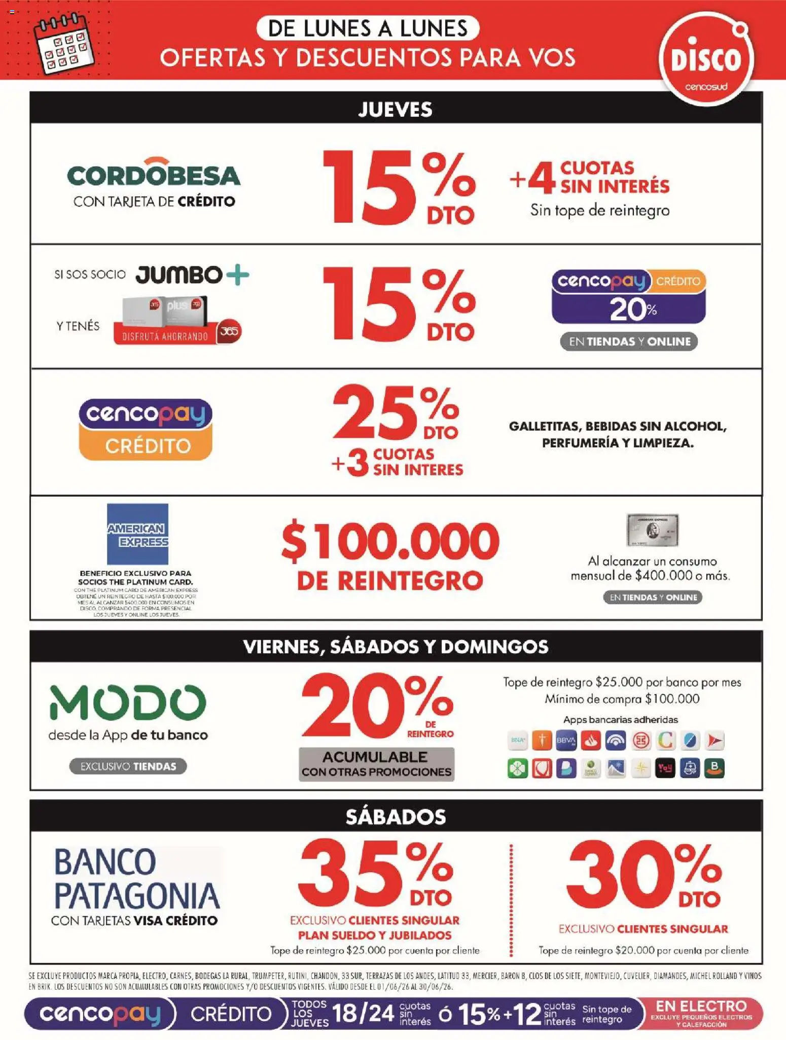 Disco - Ofertas | Córdoba │ válido desde el 04.06.2026 | Página: 12 | Productos: Disco