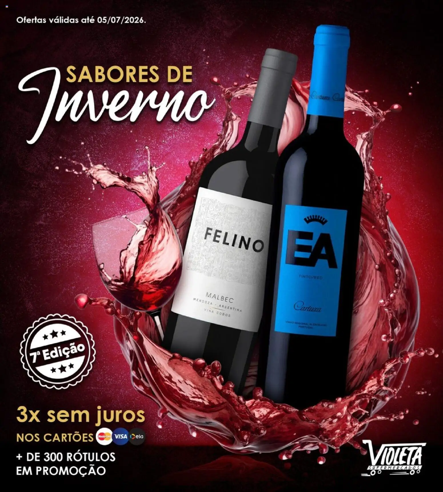 Violeta Supermercados Folheto - válido de 09.06.2026 | Página: 1