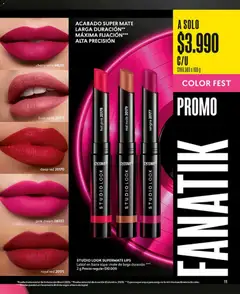 Catálogo CyZone Campaña 11 válido desde el 13.06.2026 | Página: 11 | Productos: Mate, Labial