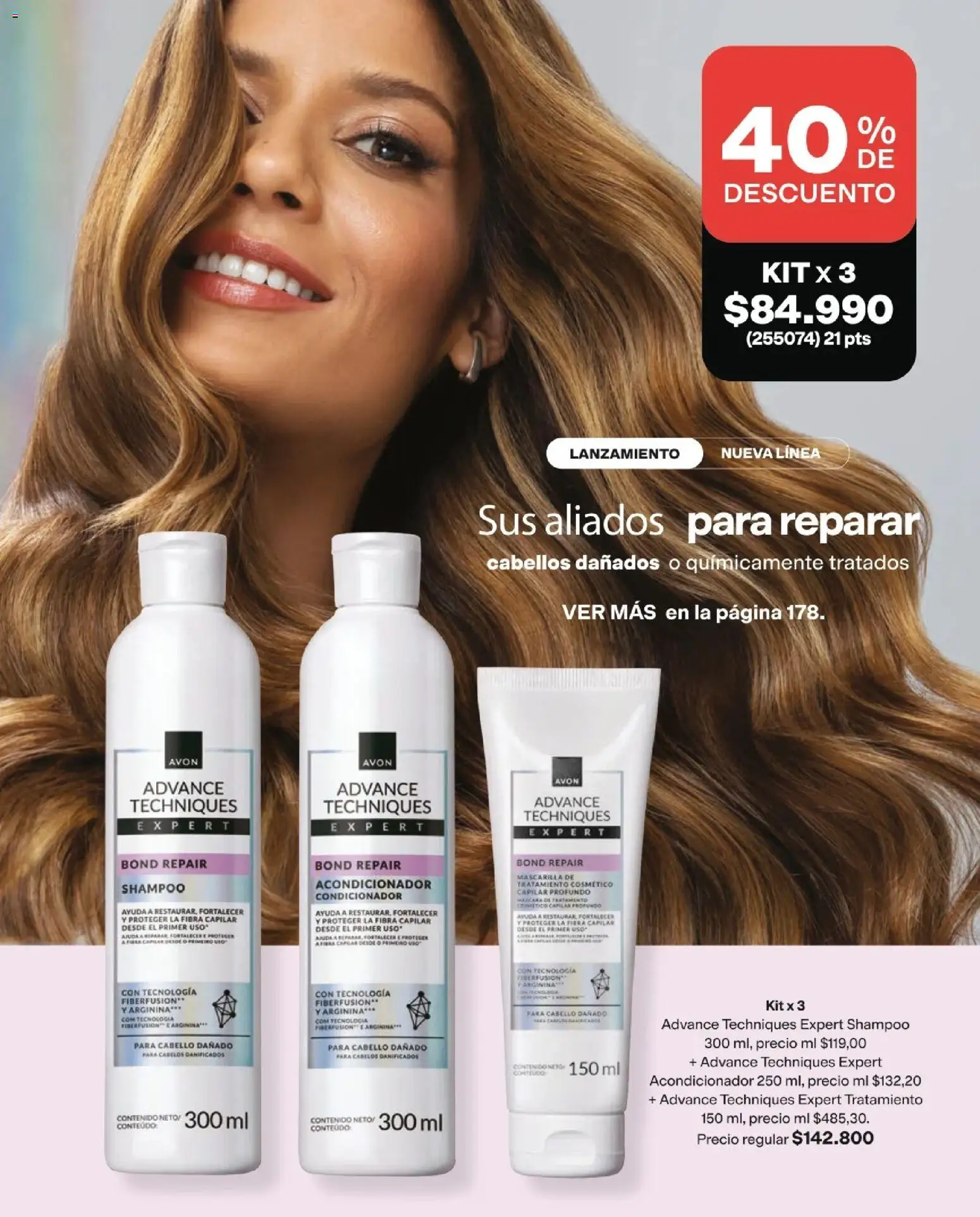 Avon revista - valida desde el 15.06.2026 | Página: 210 | Productos: Shampoo, Mascarilla, Máscara, Acondicionador