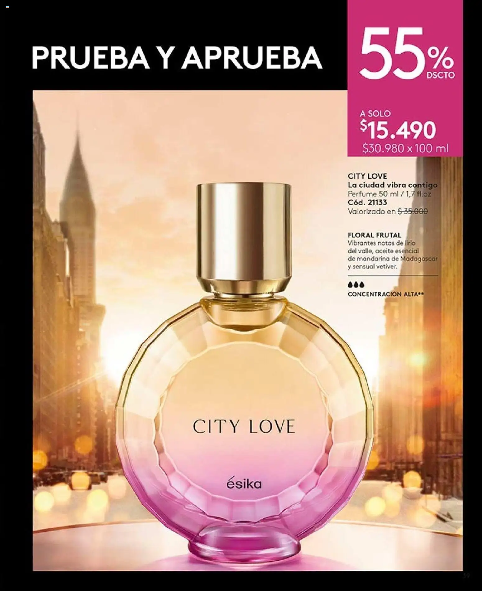 Catálogo Ésika Campaña 13 │ válido desde el 25.07.2026 | Página: 39 | Productos: Perfume, Aceite
