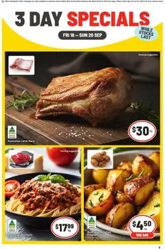 Preview of IGA catalogue Ainslie - valid from 18/09/2026