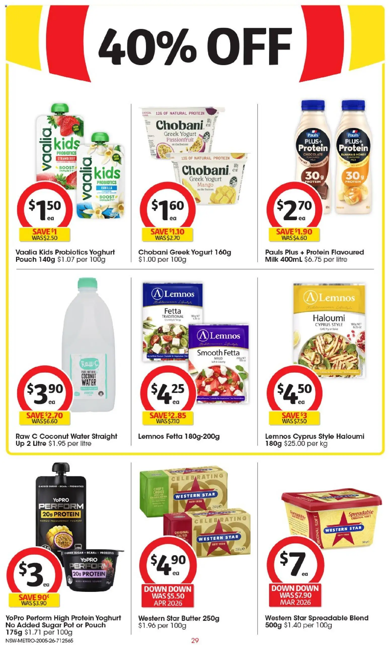 Coles catalogue - valid from 19.05.2026 | Page: 29 | Products: Chocolate, Honey, Sugar, Mango