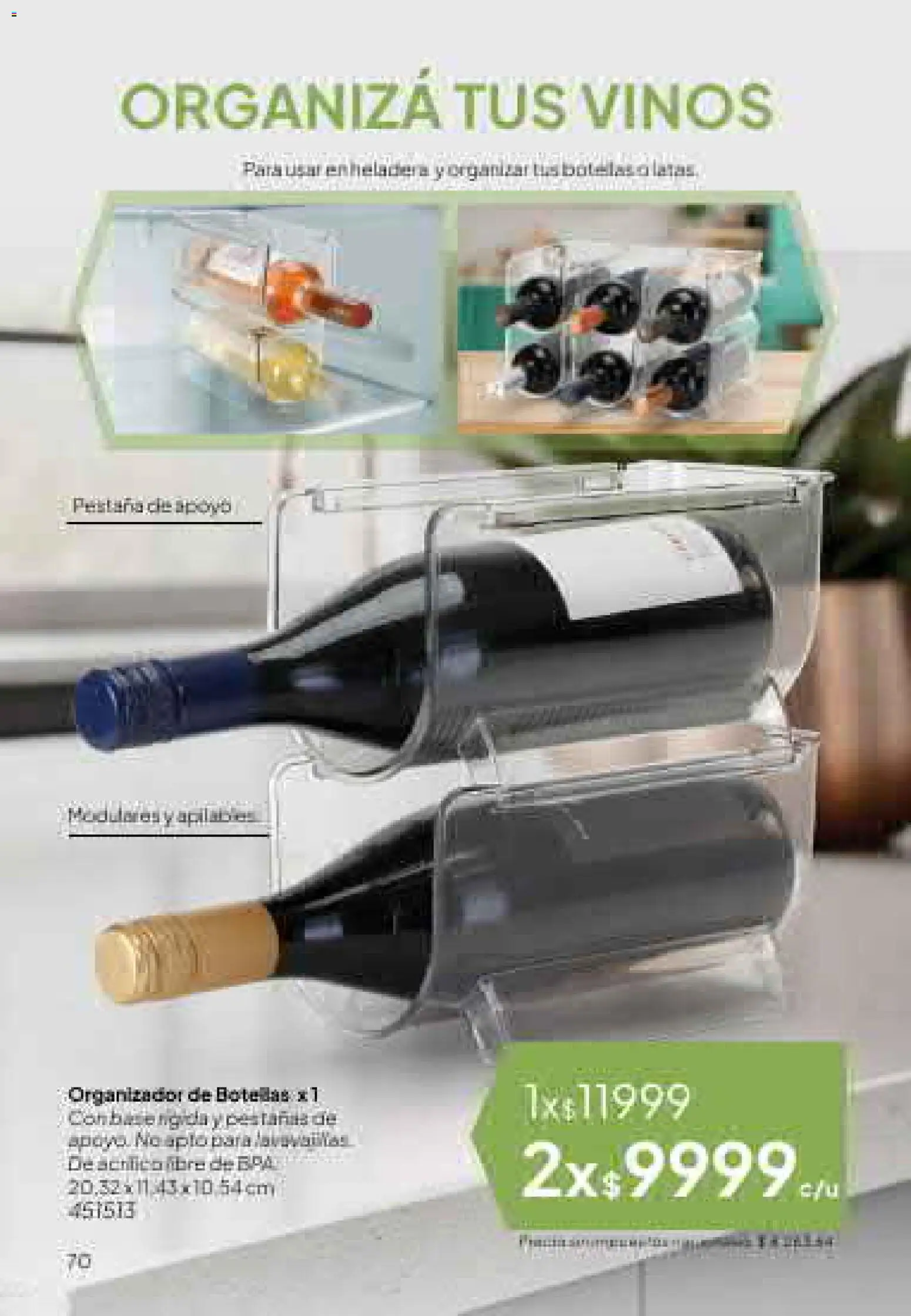 Tupperware Folleto │ válido desde el 01/07/2026 | Página: 71 | Productos: Organizador, Heladera