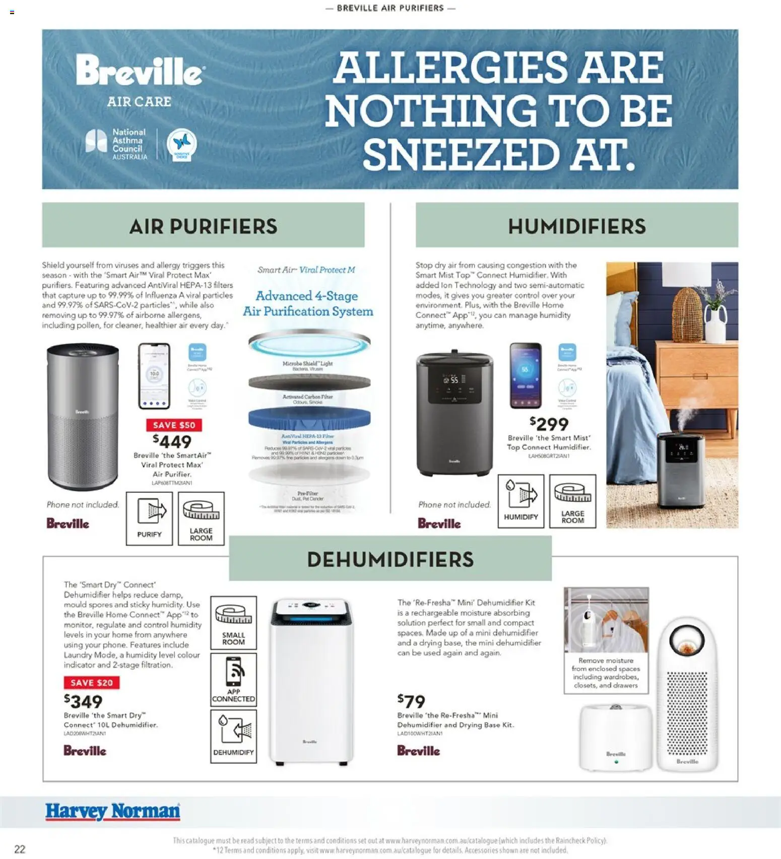 Harvey Norman catalogue - valid from 01/10/2026 | Page: 22 | Products: Accessories, Dehumidifier, Laundry, Activated carbon