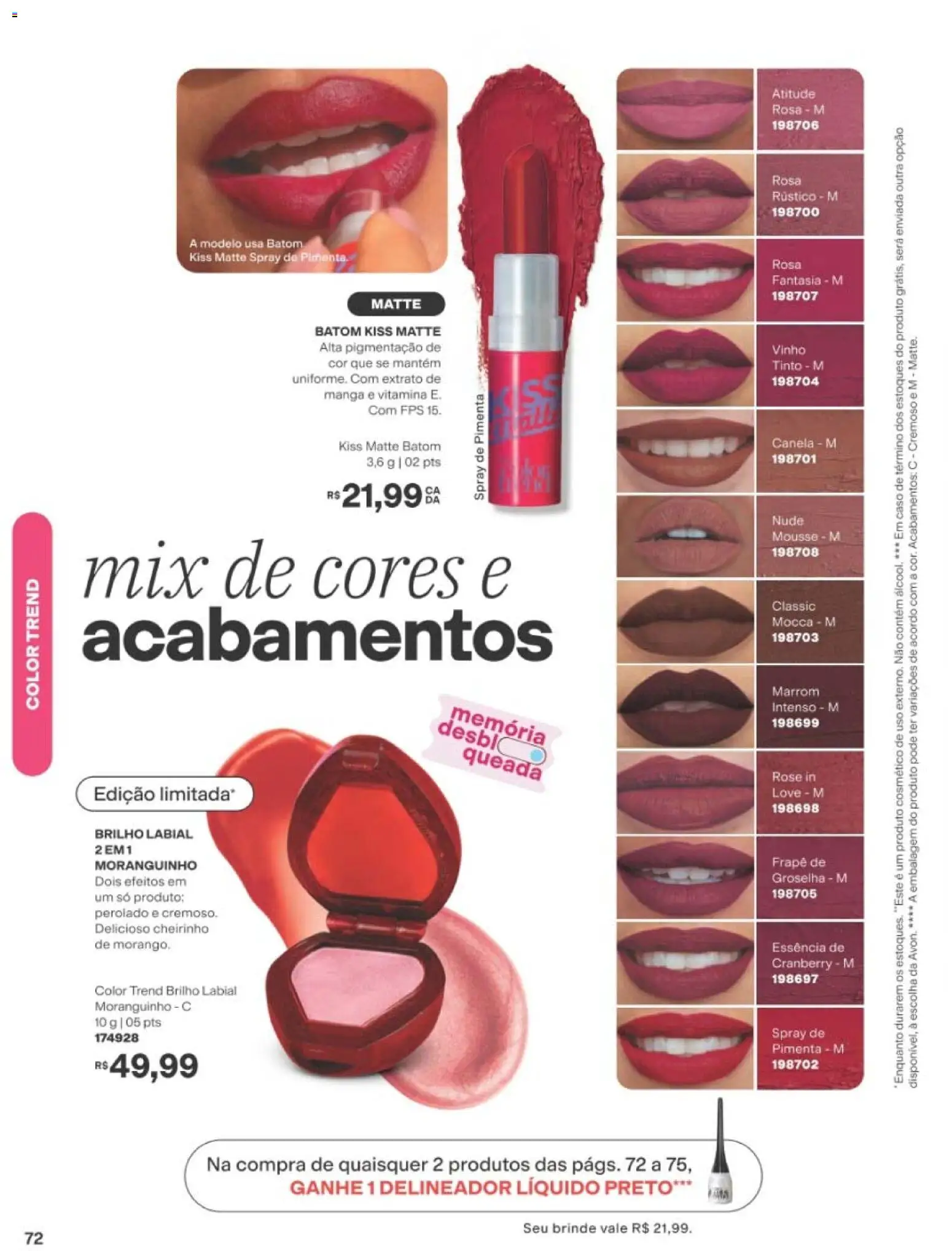 Avon Folheto - válido de 21/09/2026 | Página: 72