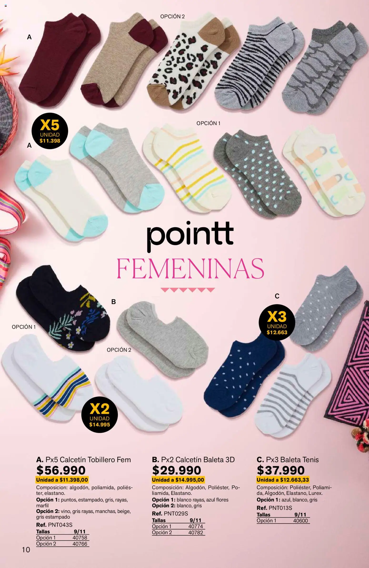 Leonisa revista - valida desde el 25/06/2026 | Página: 10 | Productos: Baleta, Tenis