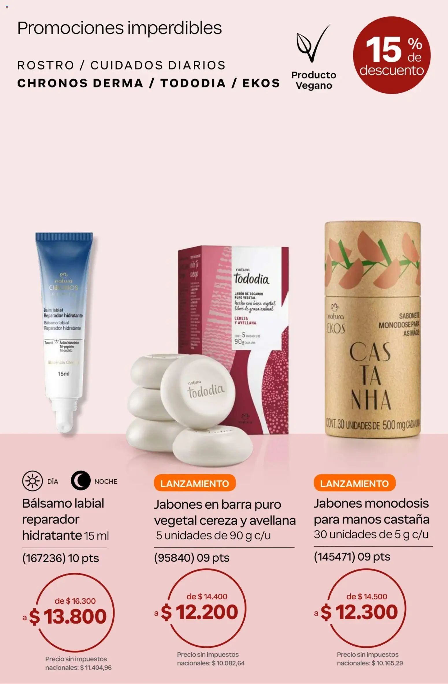 Catálogo Natura Ciclo 10 │ válido desde el 30/06/2026 | Página: 66 | Productos: Jabón, Bálsamo