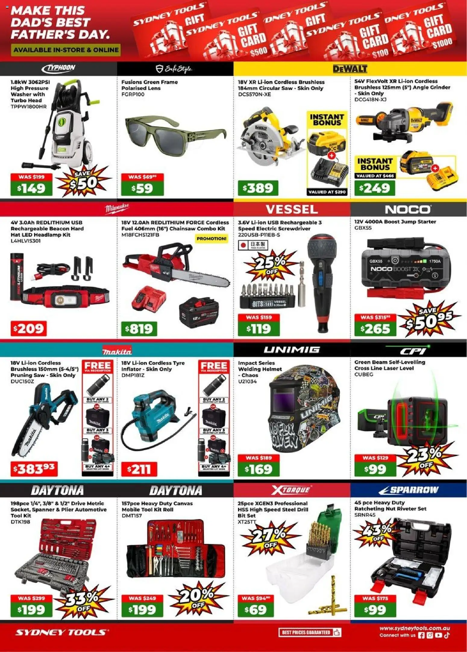 Sydney Tools catalogue - valid from 06/08/2026 | Page: 2 | Products: Hat, Usb, Tools, Washer