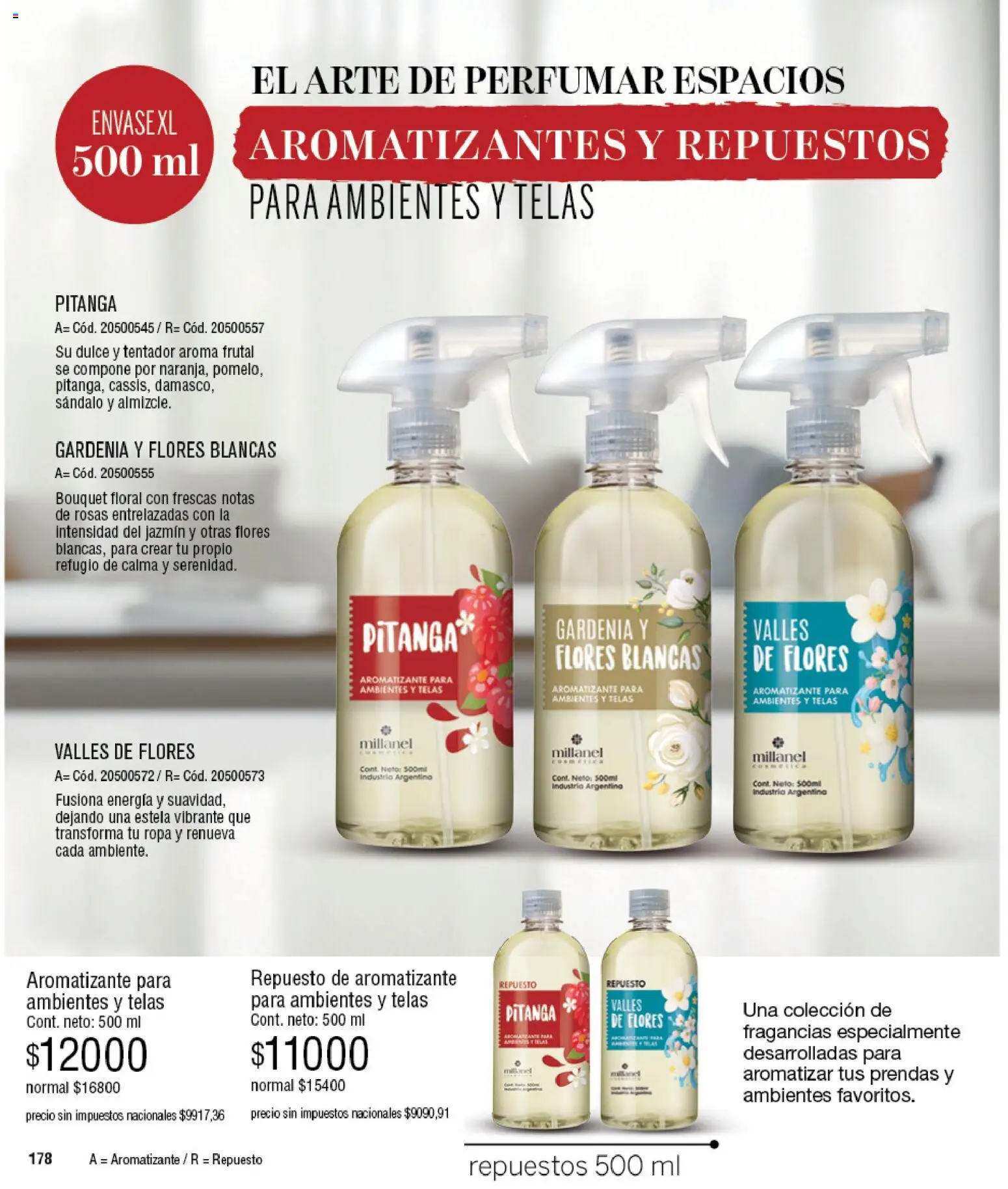 Millanel - Catálogo │ válido desde el 20/07/2026 | Página: 202 | Productos: Flores, Dulce, Ropa