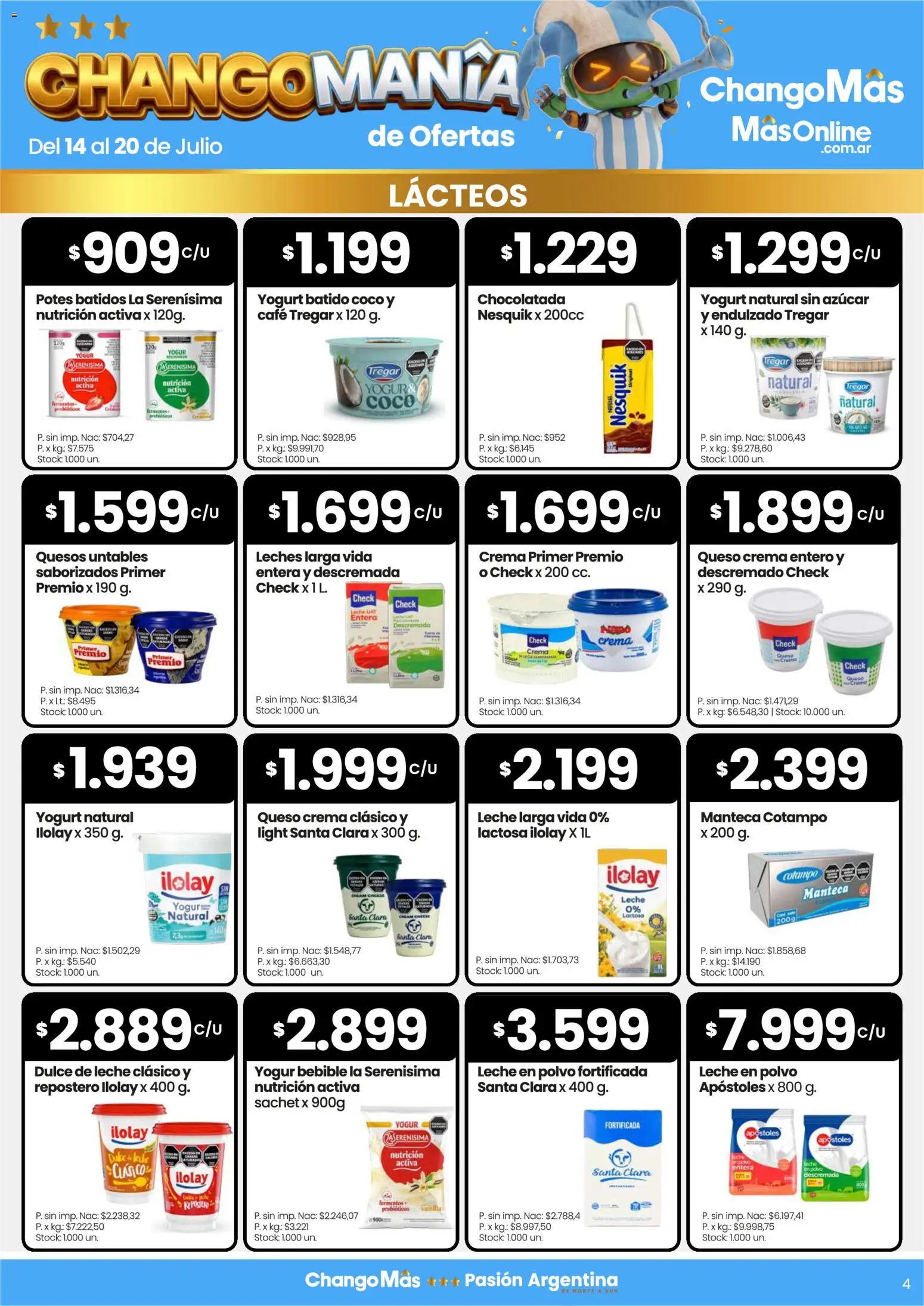 Changomas ofertas │ válido desde el 14/07/2026 | Página: 19
