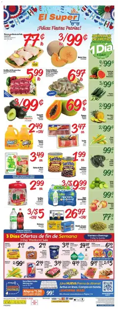 Preview of El Super weekly ads valid from 09/09/2026