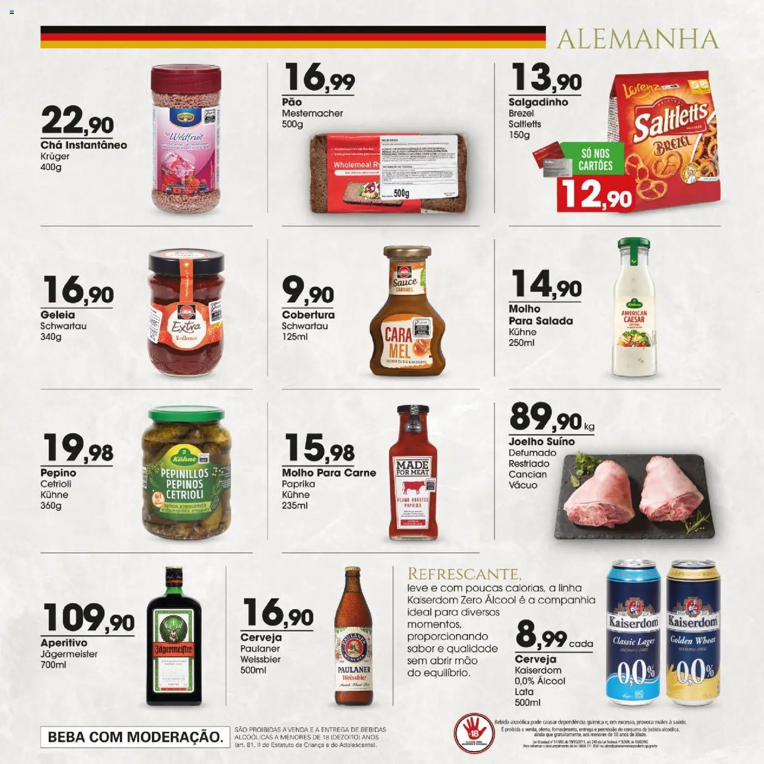 Zaffari Folheto - válido de 06/08/2026 | Página: 5 | Produtos: Chá, Pepinos, Salada, Bebida