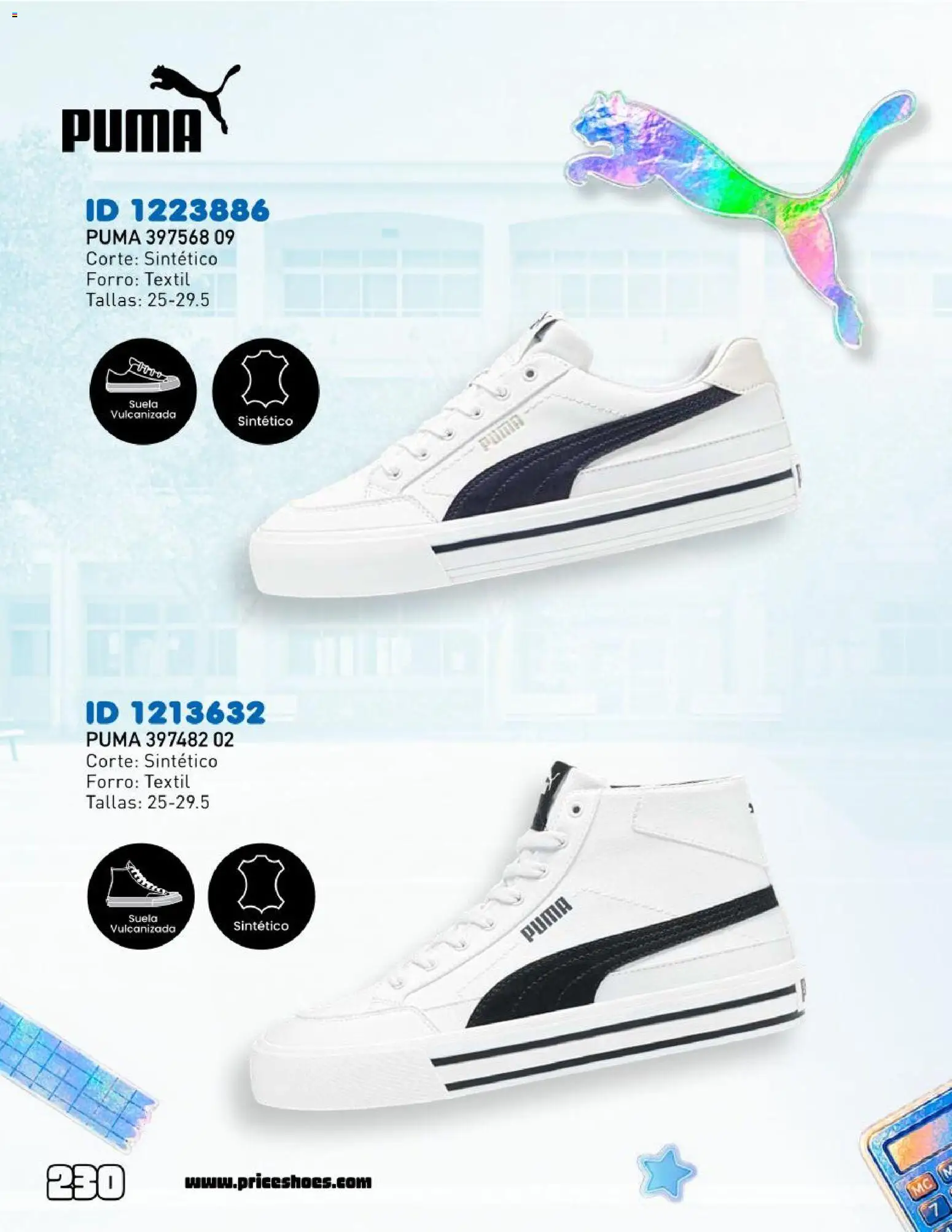 Nuevas ofertas de Price Shoes válidas en toda la República Mexicana desde el 12.06.2026. ¡Encuentra las mejores ofertas en Price Shoes catálogo Escolar! | Página: 230