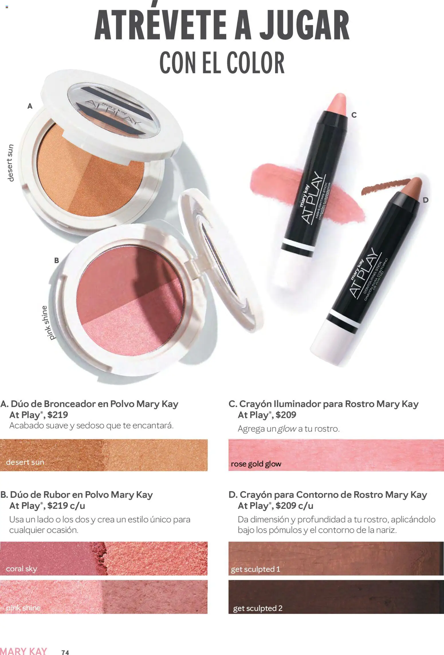 Nuevas ofertas de Mary Kay válidas en toda la República Mexicana desde el 05/10/2026. ¡Encuentra las mejores ofertas en Mary Kay catálogo Octubre 2026! | Página: 74