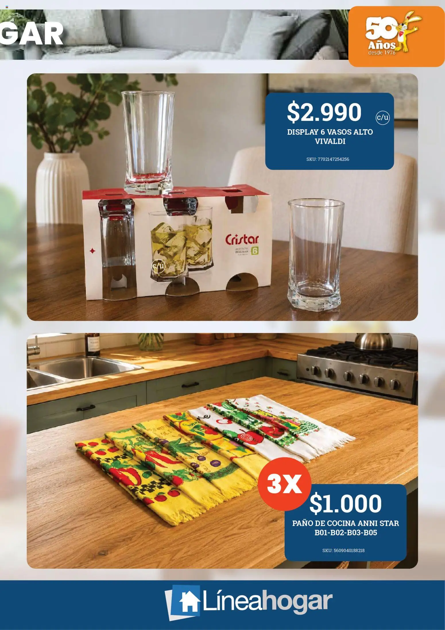 Catálogo Hogar Cugat │ válido desde el 28.06.2026 | Página: 29 | Productos: Cocina, Vasos, Paño de cocina