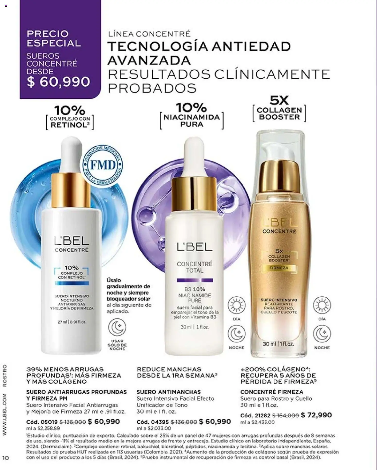 L'Bel revista - valida desde el 28/08/2026 | Página: 10 | Productos: Bloqueador, Sobre, Cuello