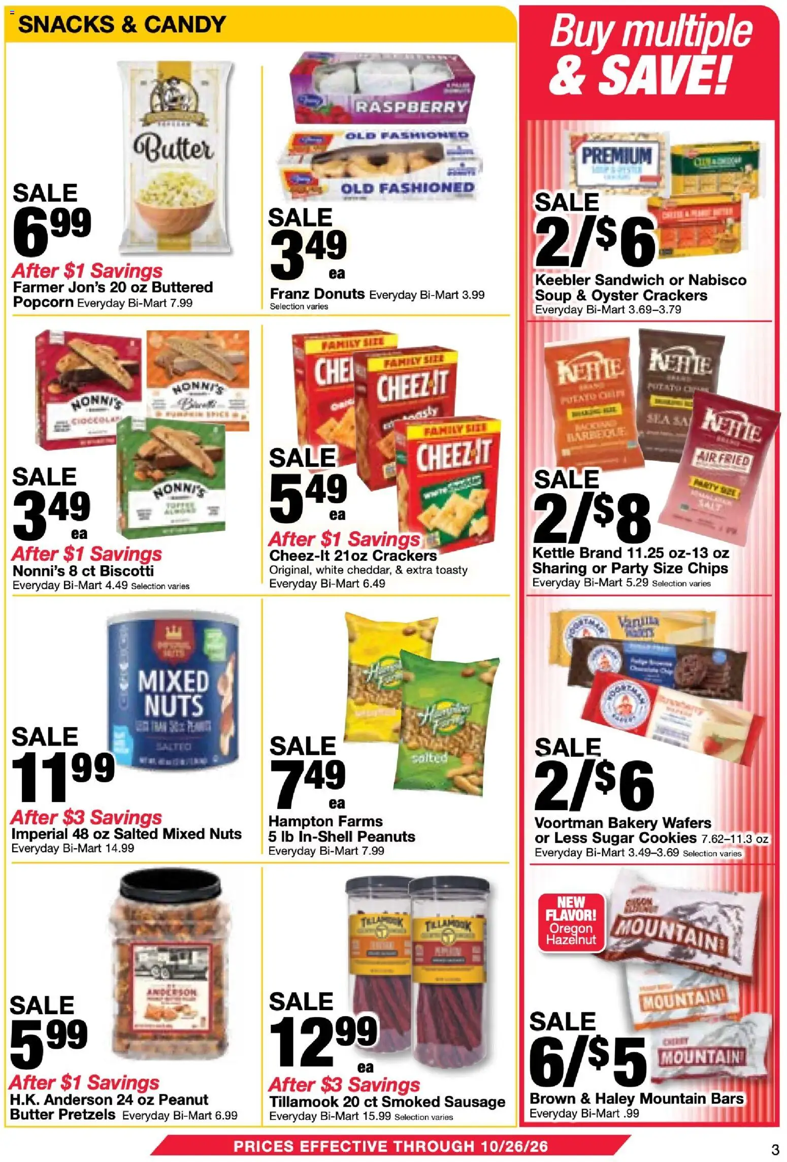 Bi-Mart Membership Savings Book - valid from 10/13/2026 | Page: 3
