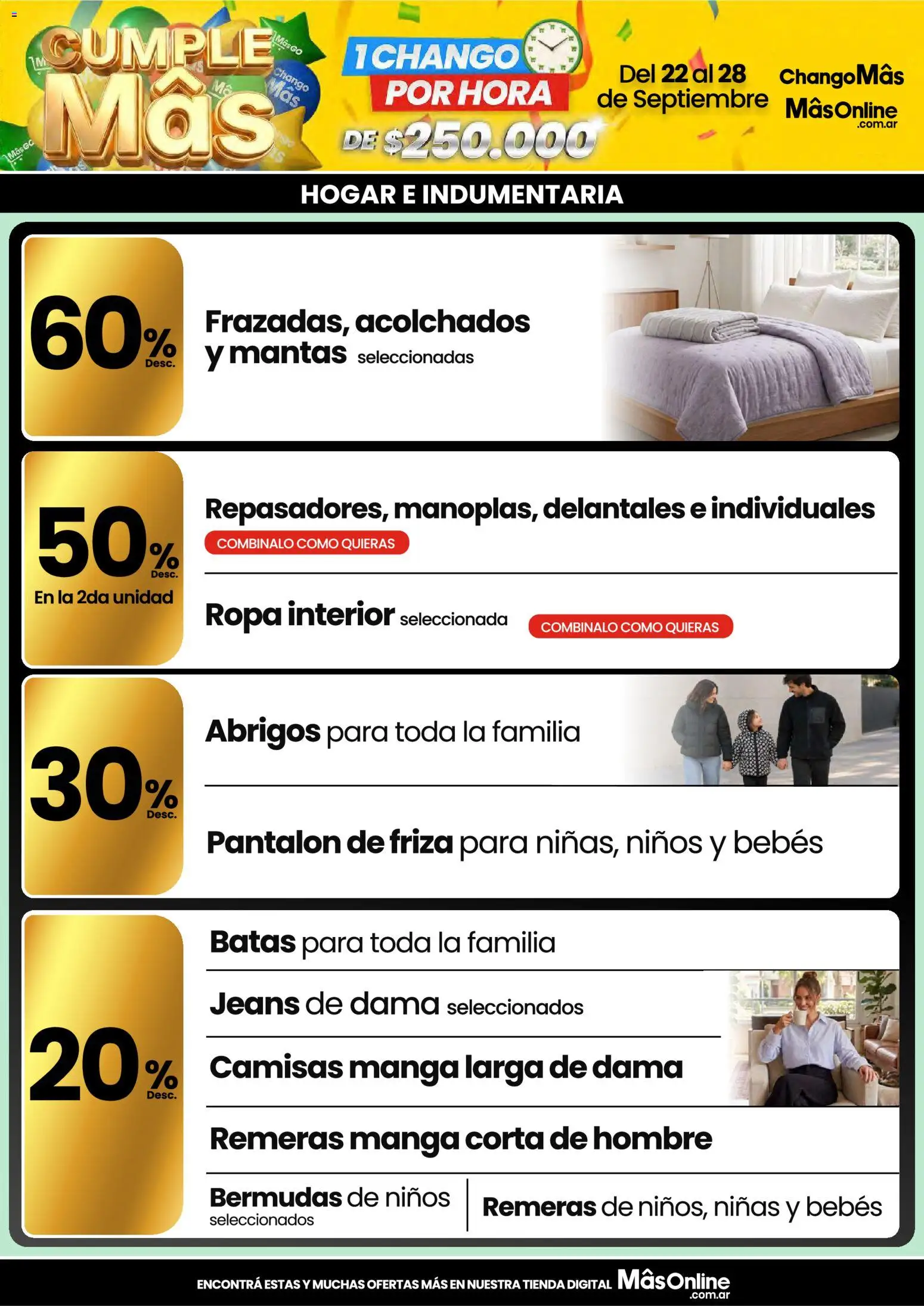 Changomas Ofertas │ válido desde el 22/09/2026 | Página: 13