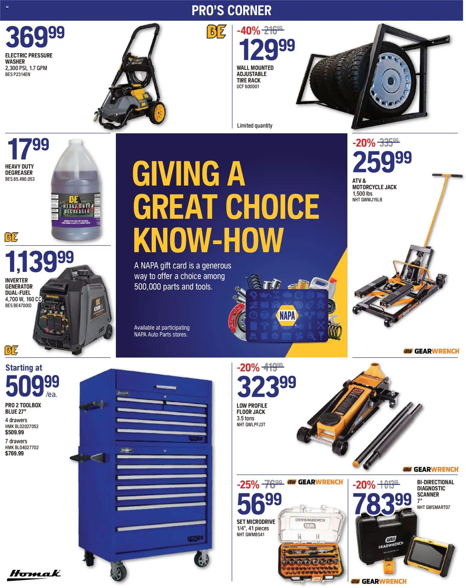 NAPA Auto Parts flyer valid from Sep 1, 2026 | Page: 6