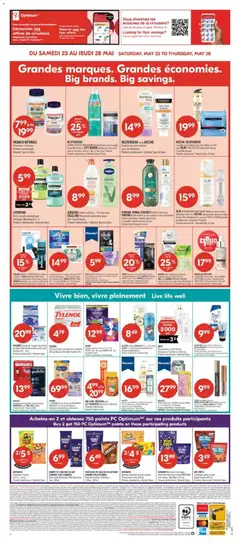 Preview of Pharmaprix weekly flyer / circulaire from shop Pharmaprix valid from 22.05.2026 | Page: 17 | Products: Powder, Body lotion, Deodorant, Oil