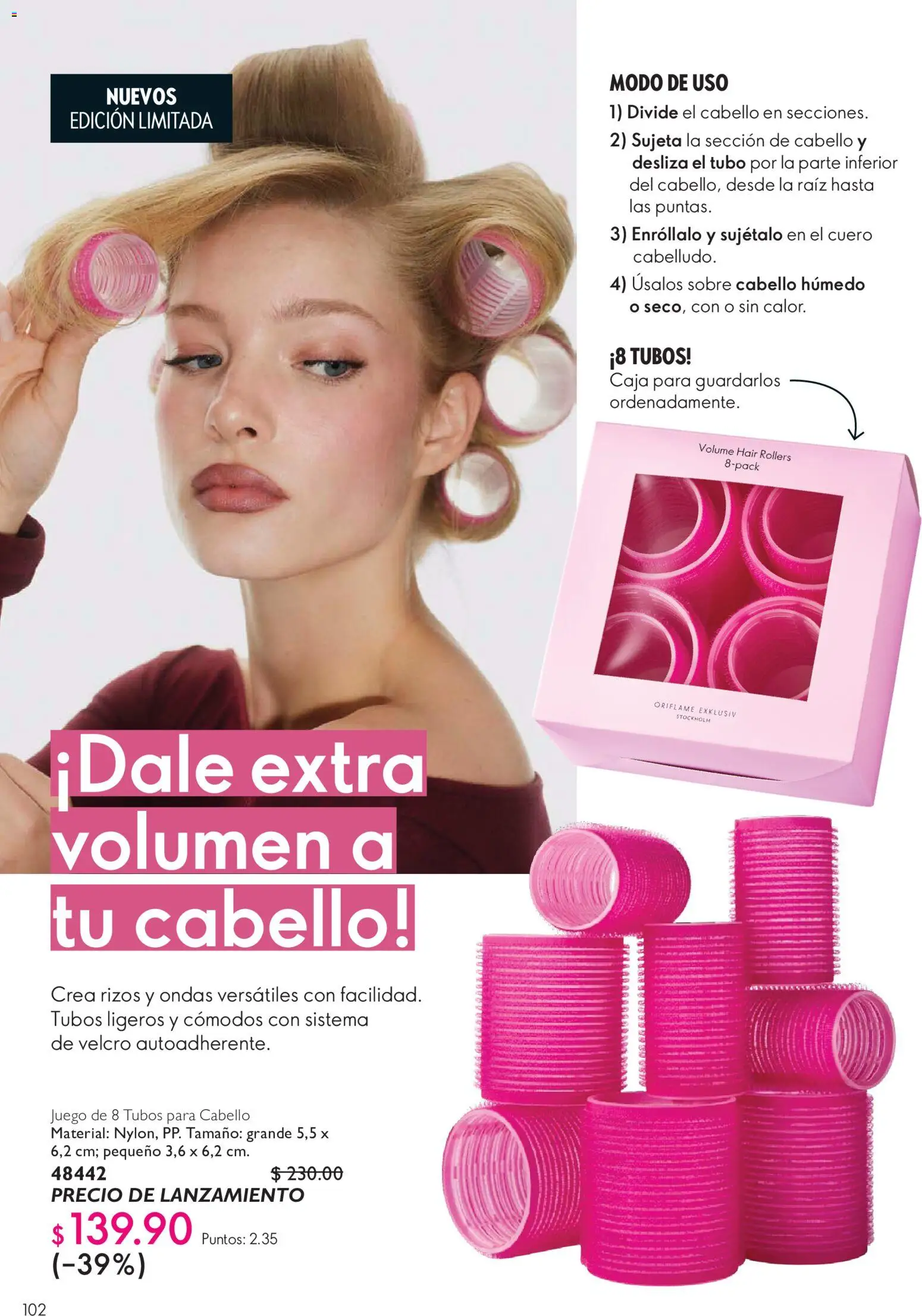 Nuevas ofertas de Oriflame válidas en toda la República Mexicana desde el 03/10/2026. ¡Encuentra las mejores ofertas en Oriflame campaña 14 2026! | Página: 102