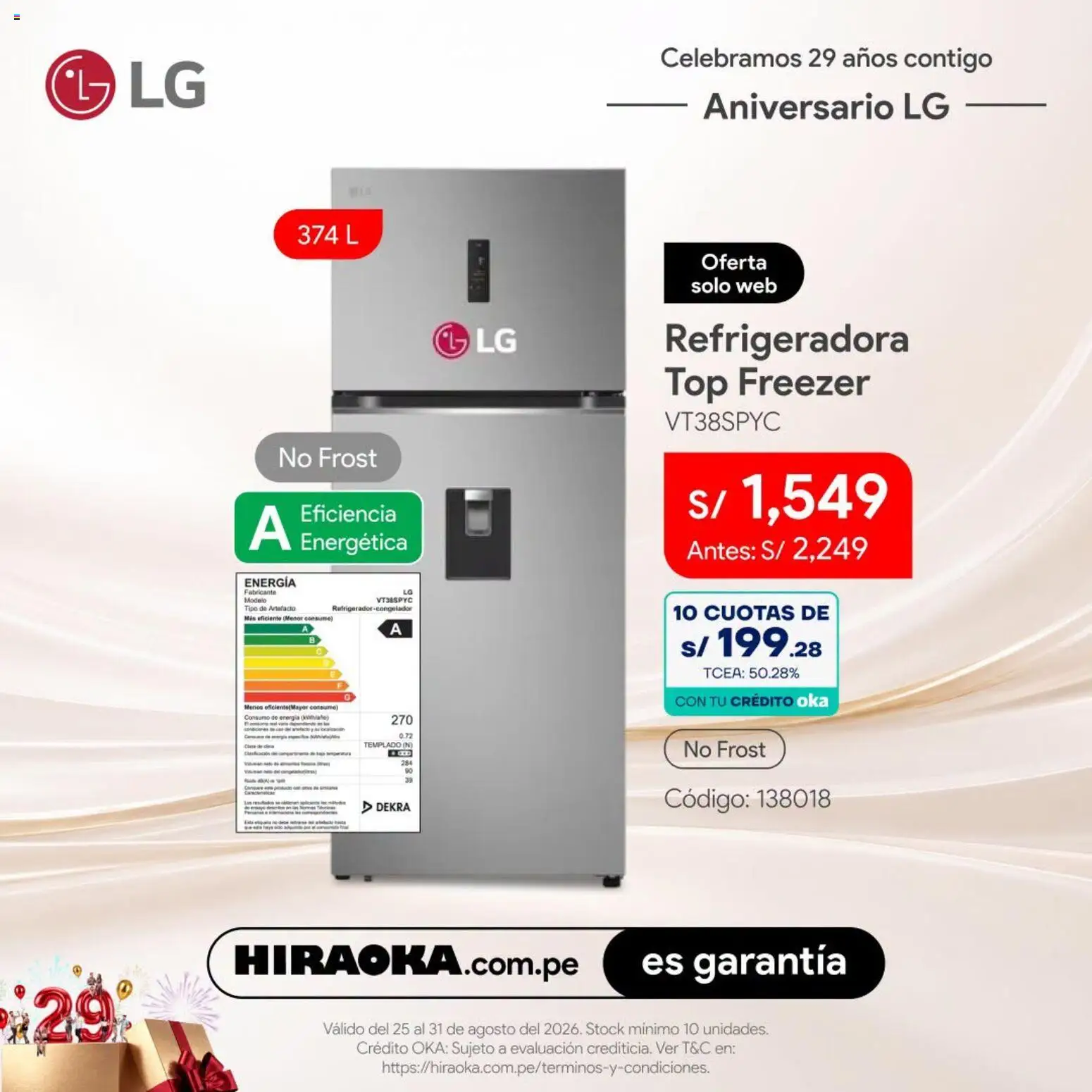 Catálogo Hiraoka válido desde 25/08/2026 | Página: 3
