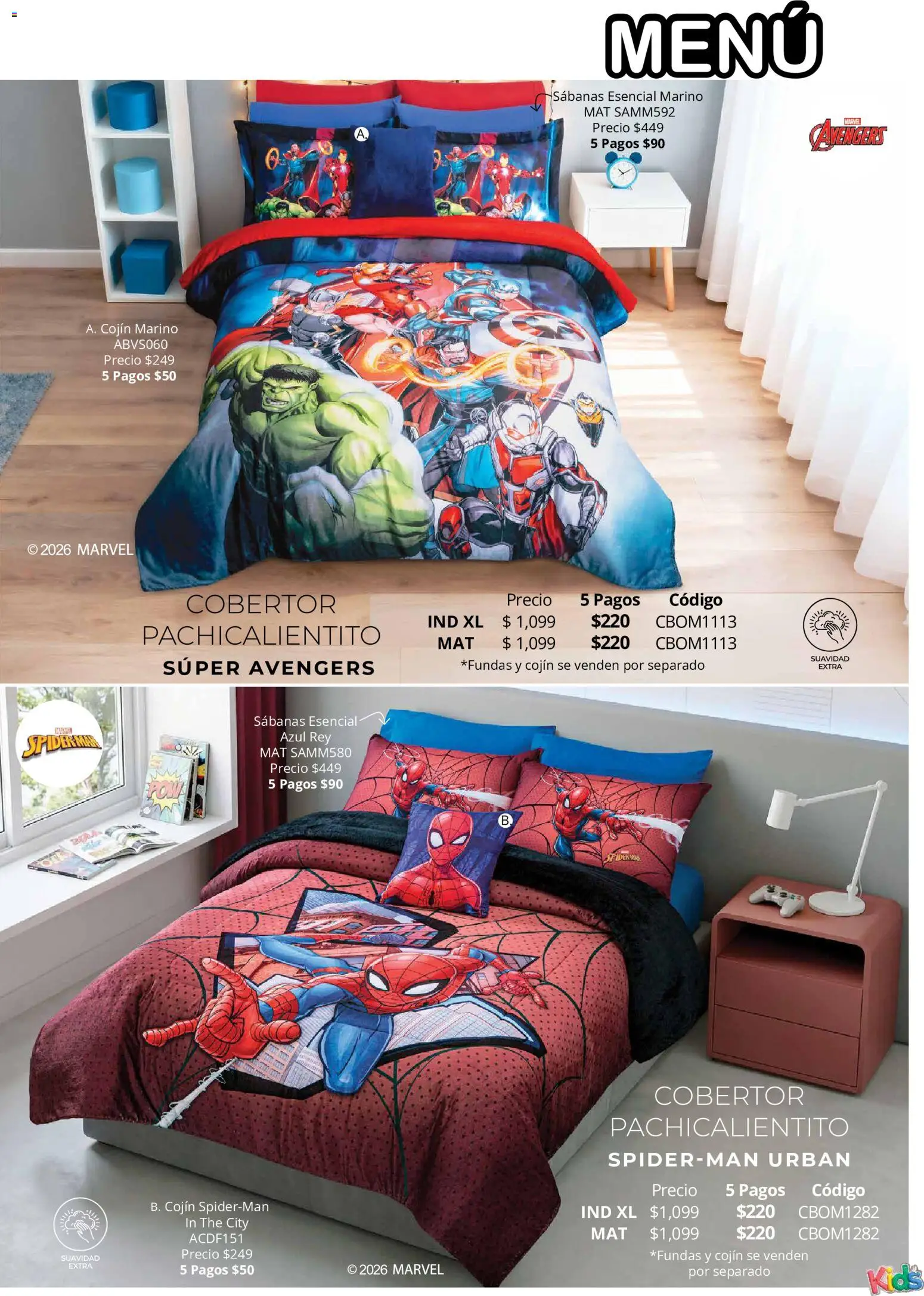 Nuevas ofertas de Colchas Concord válidas en toda la República Mexicana desde el 01/08/2026. ¡Encuentra las mejores ofertas en Colchas Concord catálogo Colección Infantil! | Página: 43 | Productos: Cobertor, Sabanas