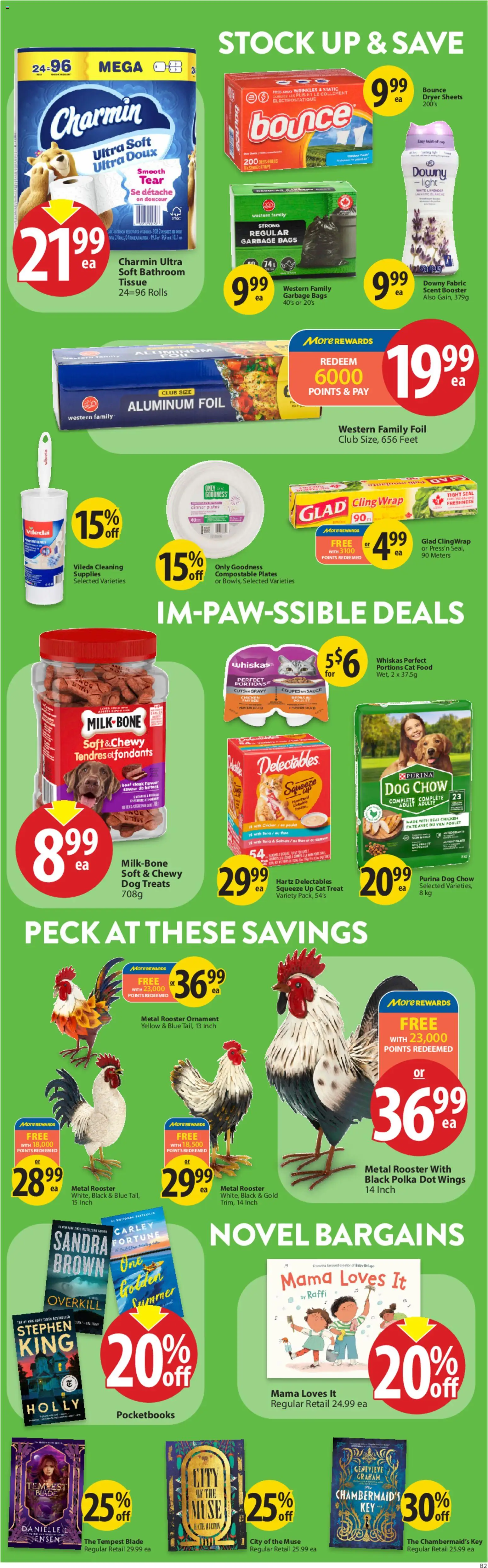 Save on foods flyer valid from 30.04.2026 | Page: 20 | Products: Cap, Dryer, Chicken