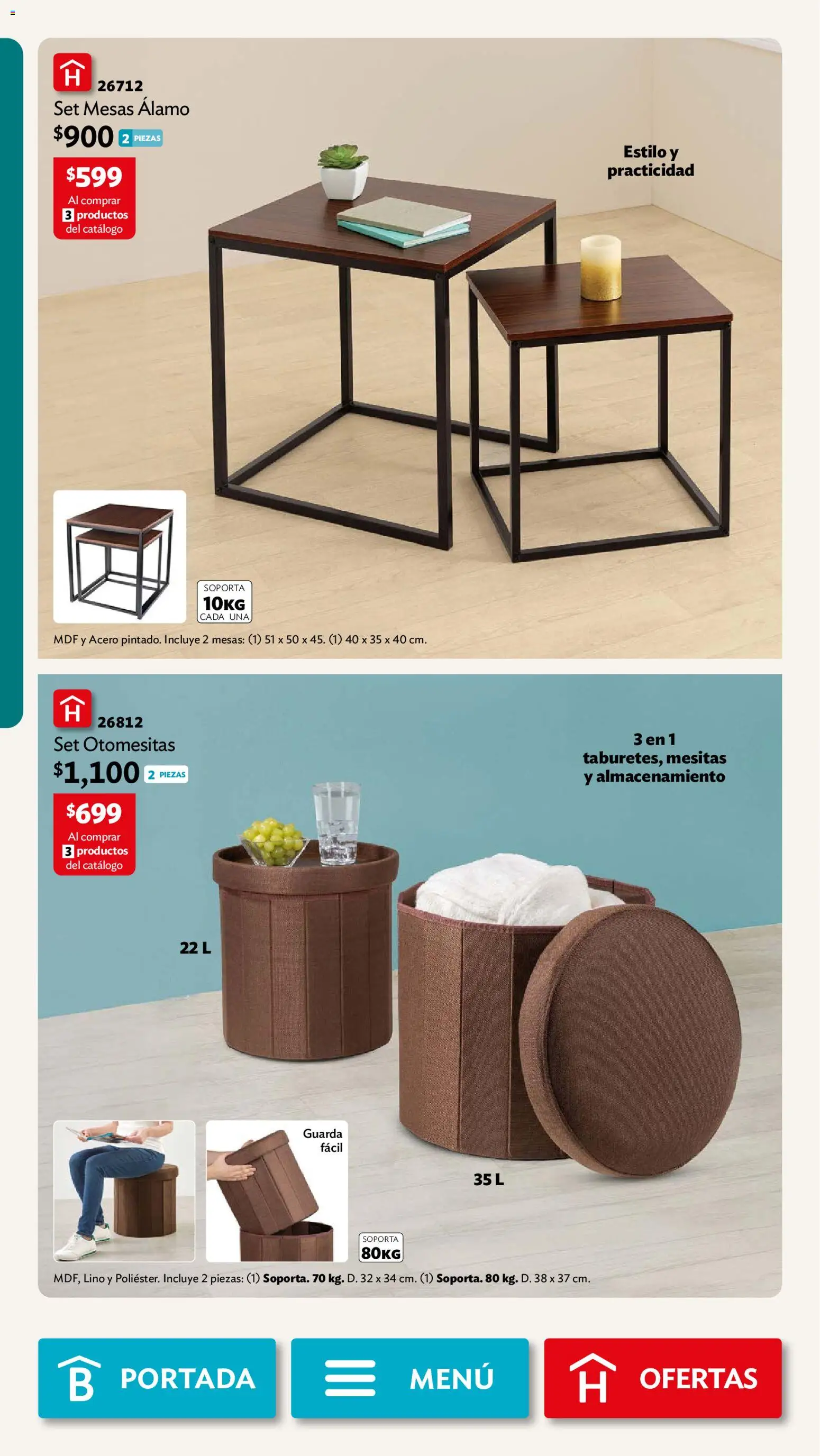 Nuevas ofertas de Betterware válidas en toda la República Mexicana desde el 03/08/2026. ¡Encuentra las mejores ofertas en Betterware campaña 8 2026! | Página: 14