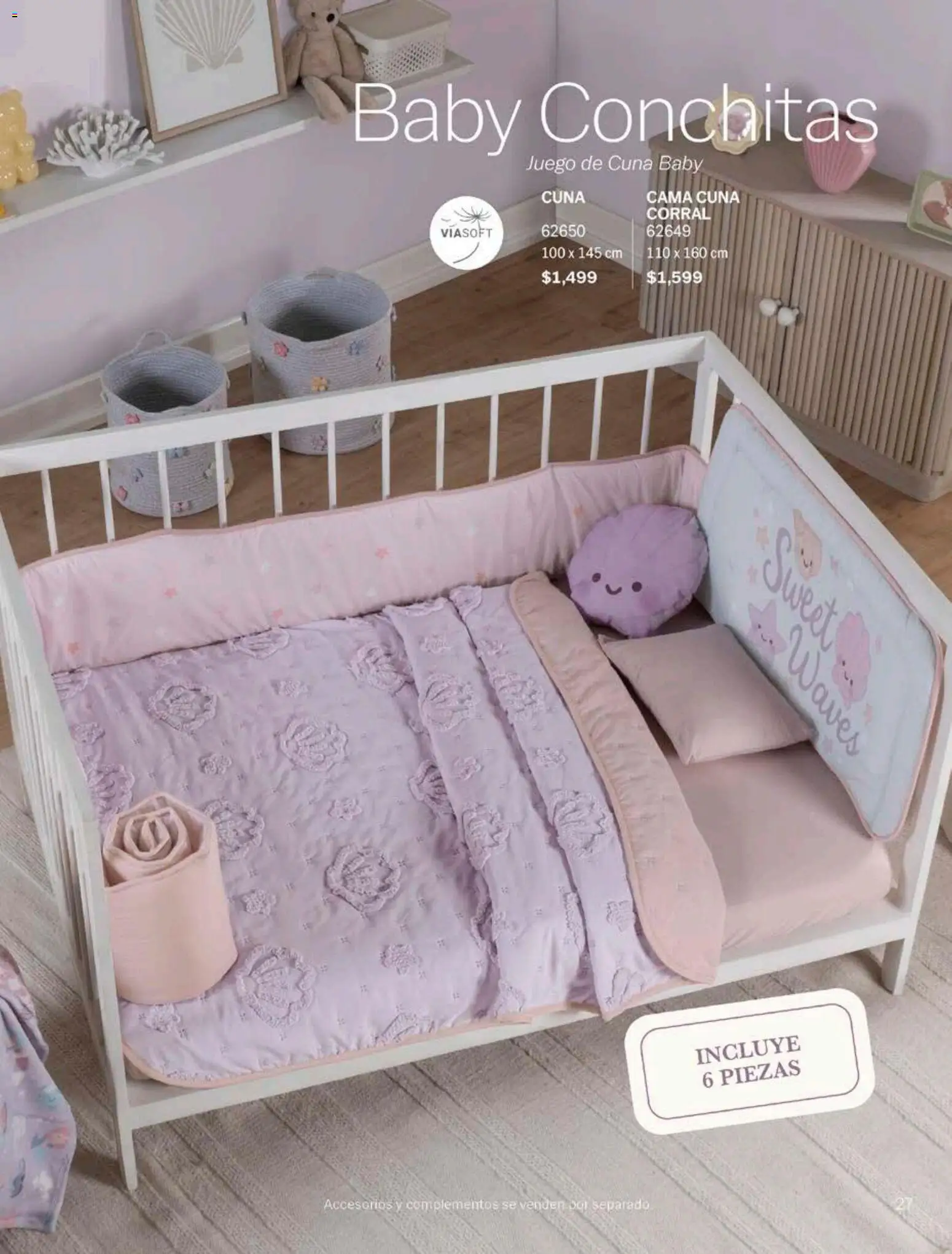 Nuevas ofertas de Vianney válidas en toda la República Mexicana desde el 17/08/2026. ¡Encuentra las mejores ofertas en Vianney catálogo Bebé! | Página: 29 | Productos: Juego, Cama, Cuna