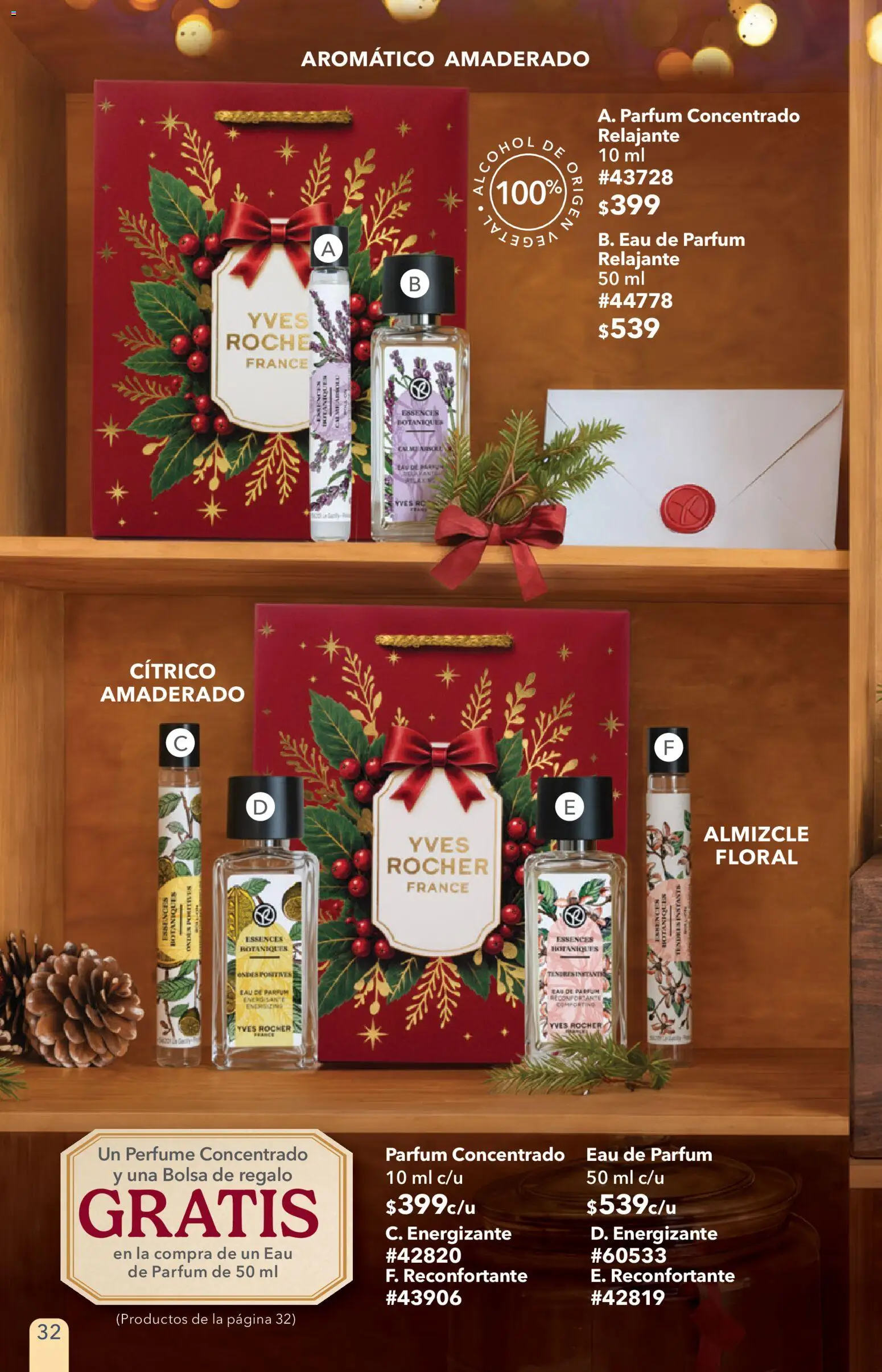 Nuevas ofertas de Yves Rocher válidas en toda la República Mexicana desde el 27/10/2026. ¡Encuentra las mejores ofertas en Yves Rocher campaña 15 2026! | Página: 32