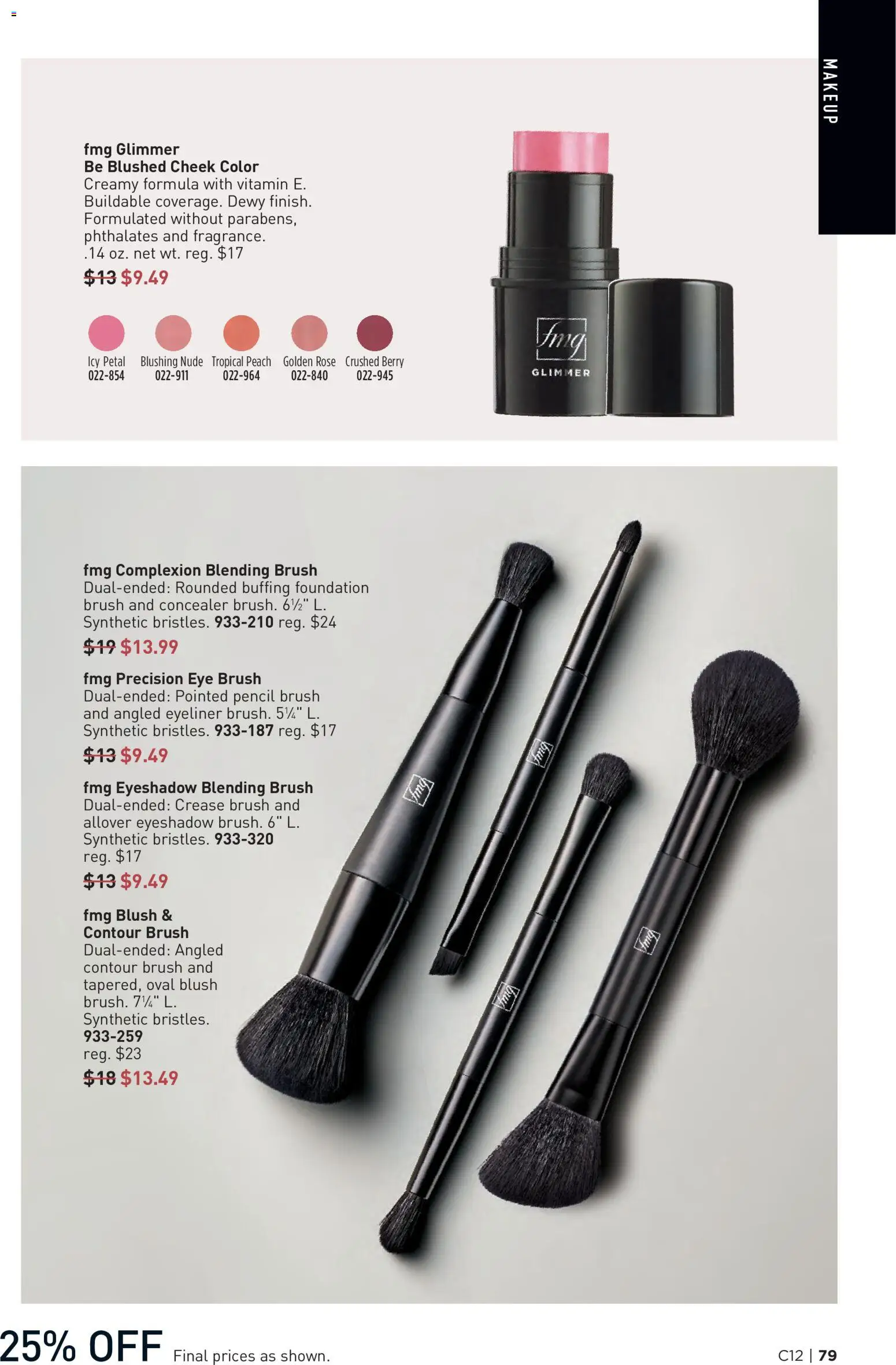 Avon Brochure - valid from 03.06.2026 | Page: 79 | Products: Concealer, Blush, Brush, Eyeliner