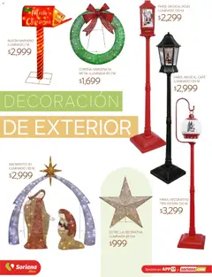 Vista previa de Soriana Híper - Decoracion Navideña, nuevo folleto de la tienda, válido en México a partir del 30/09/2026 | Página: 62