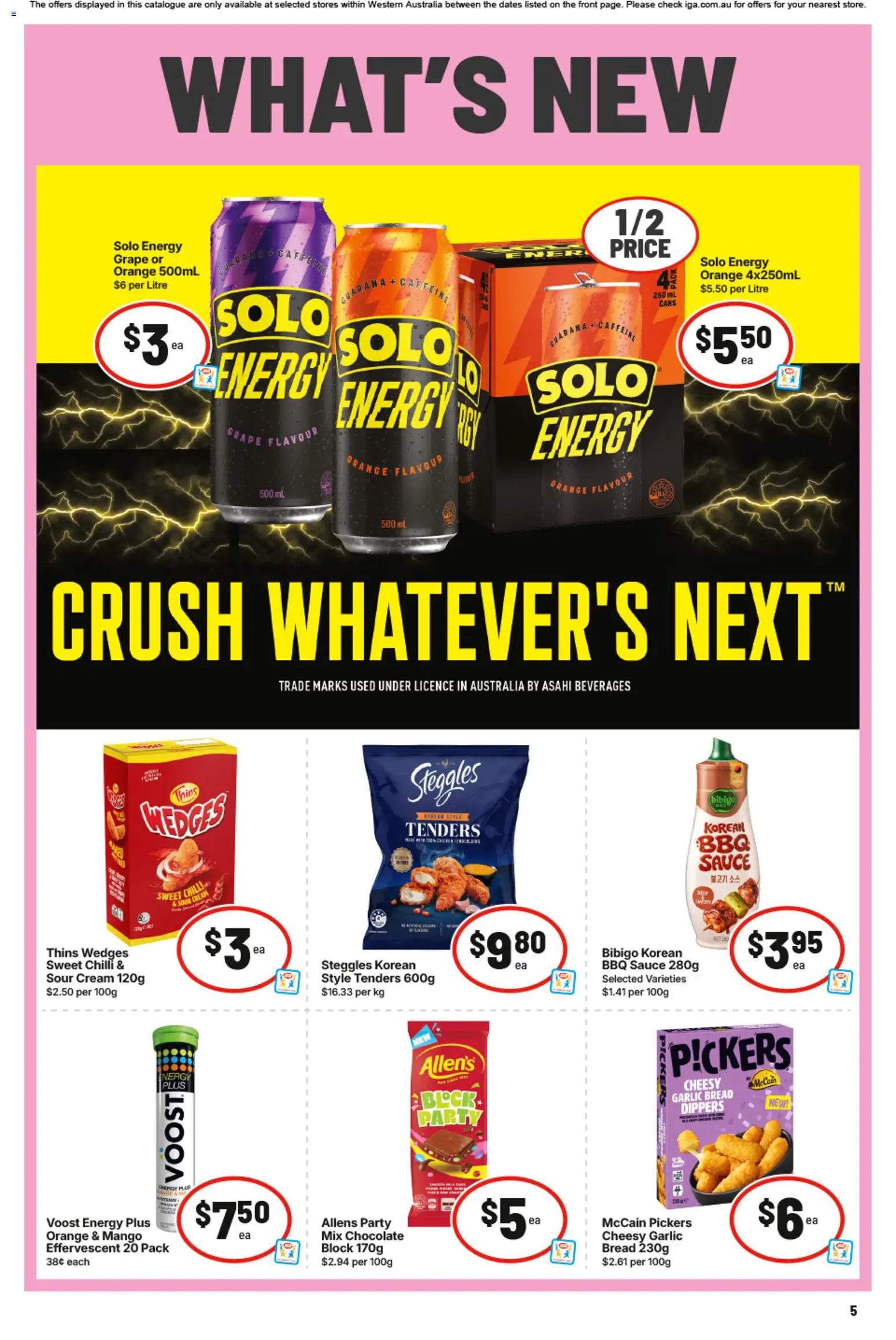 IGA catalogue - valid from 09/09/2026 | Page: 8 | Products: Cream, Sauce, Mango, Garlic