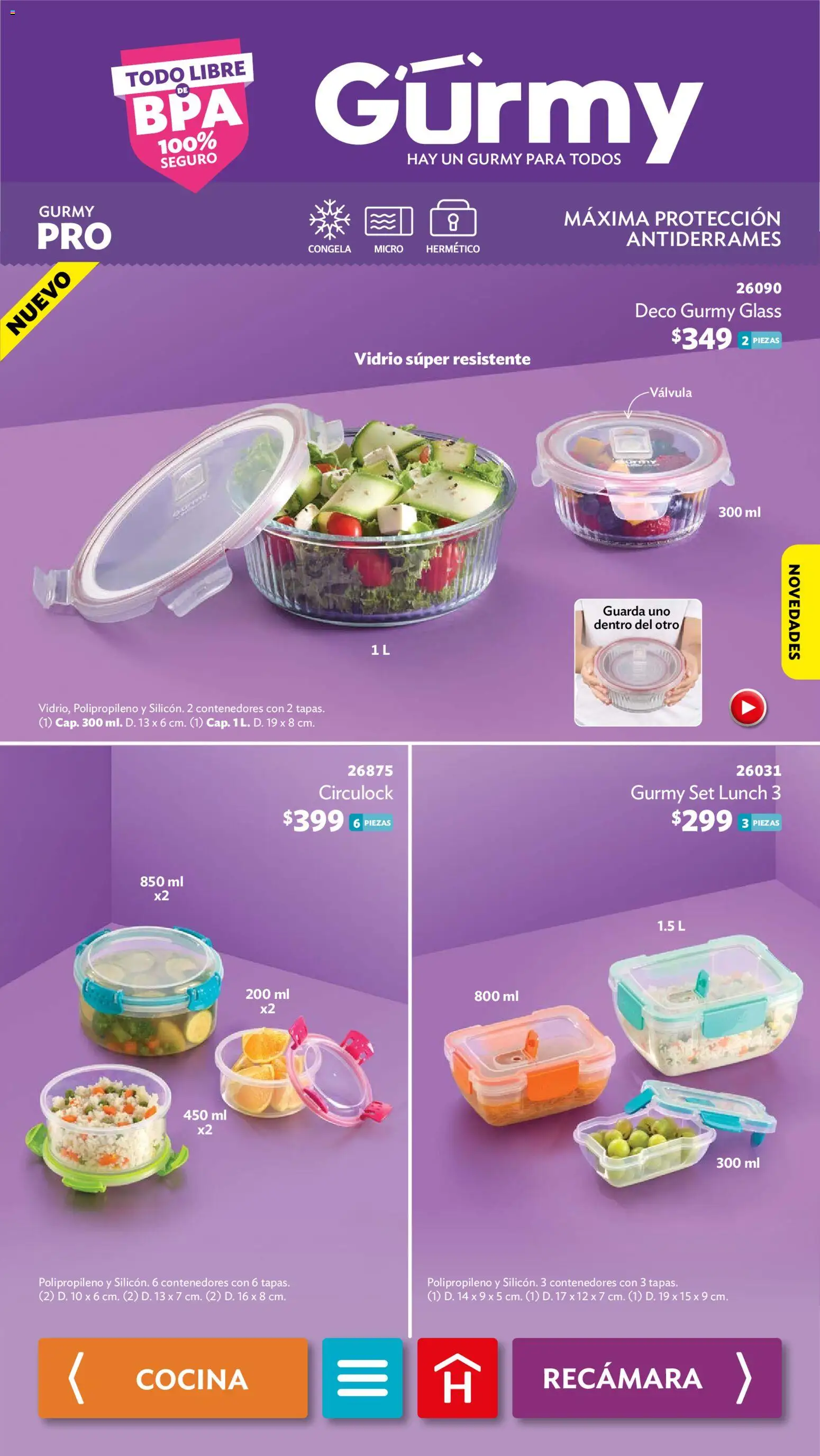 Nuevas ofertas de Betterware válidas en toda la República Mexicana desde el 02/11/2026. ¡Encuentra las mejores ofertas en Betterware campaña 11 2026! | Página: 59