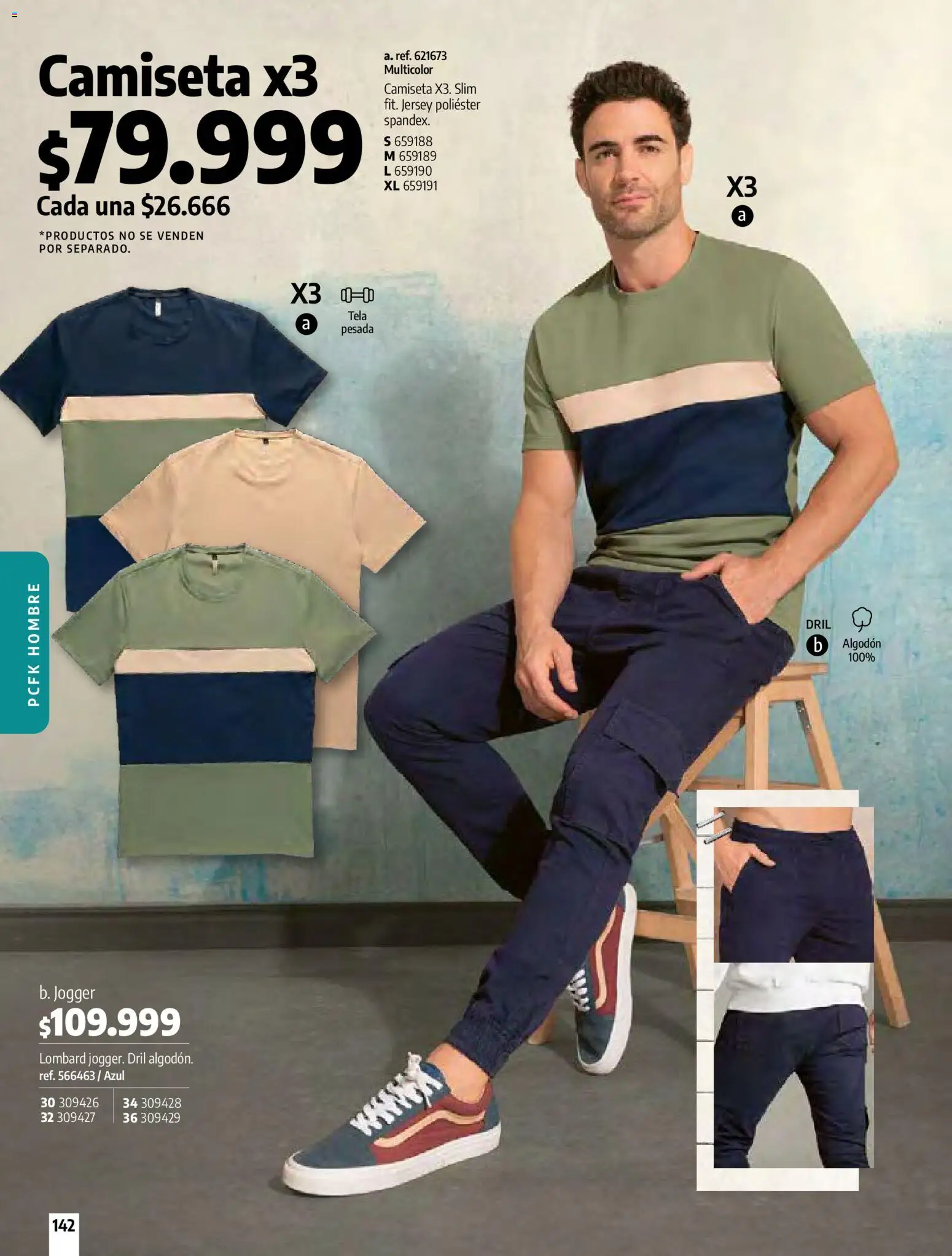 Pacifika revista - valida desde el 01.03.2026 | Página: 144 | Productos: Algodón, Camiseta