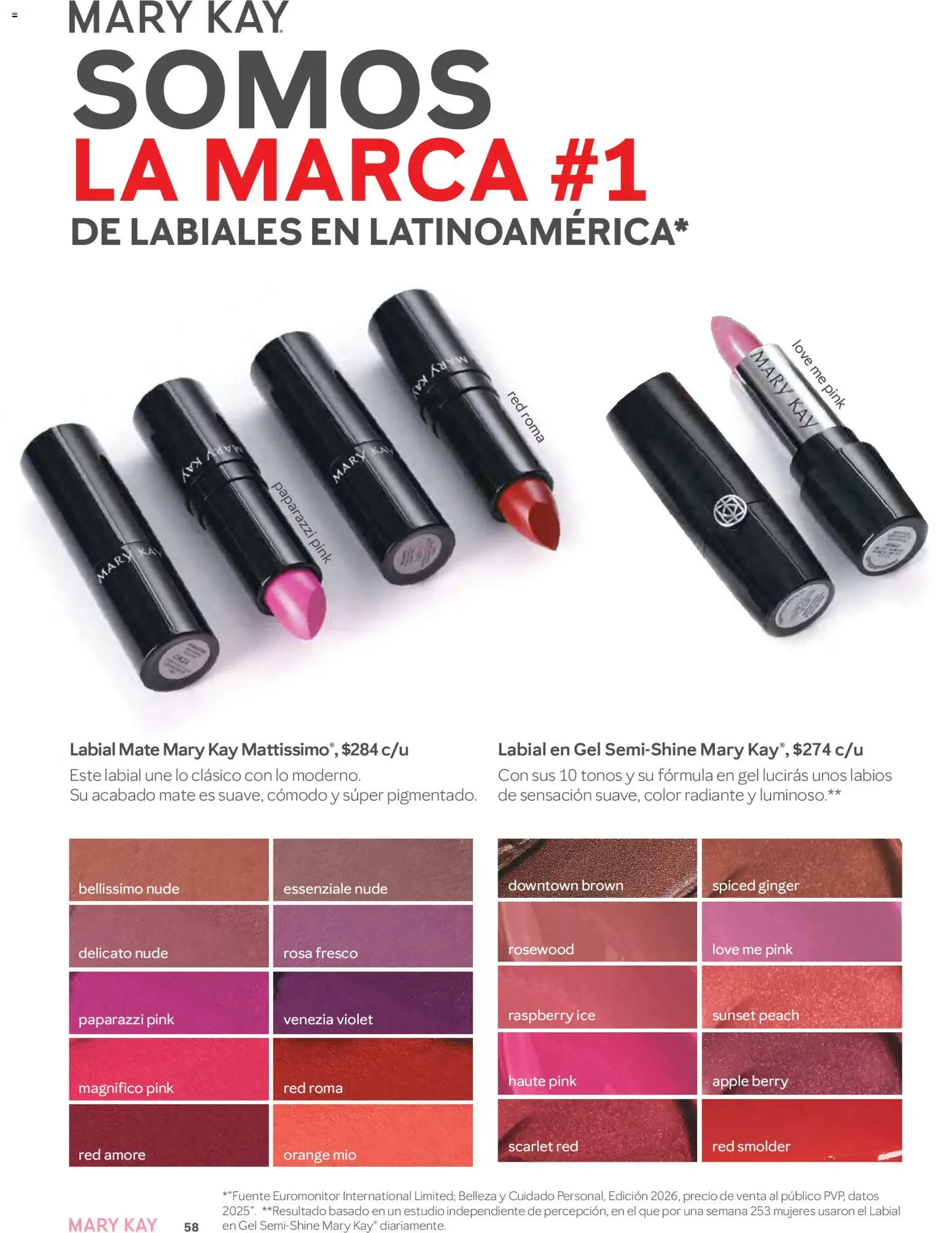Nuevas ofertas de Mary Kay válidas en toda la República Mexicana desde el 01/09/2026. ¡Encuentra las mejores ofertas en Mary Kay catálogo! | Página: 58 | Productos: Radiante, Mate