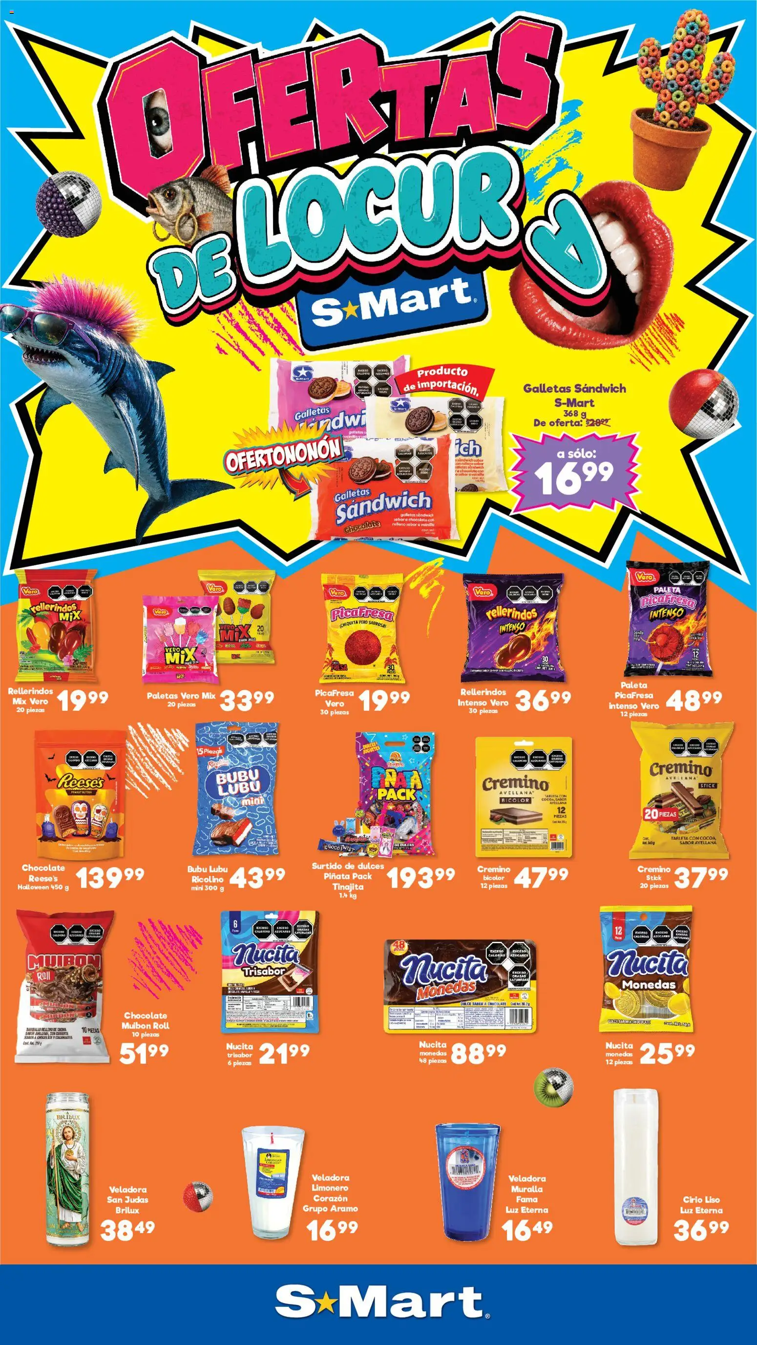 Nuevas ofertas de S-Mart válidas en toda la República Mexicana desde el 30/10/2026. ¡Encuentra las mejores ofertas en S-Mart folleto Matamoros, Nuevo Laredo, Reynosa! | Página: 3