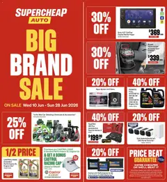 Supercheap Auto catalogue preview  - valid from 10.06.2026