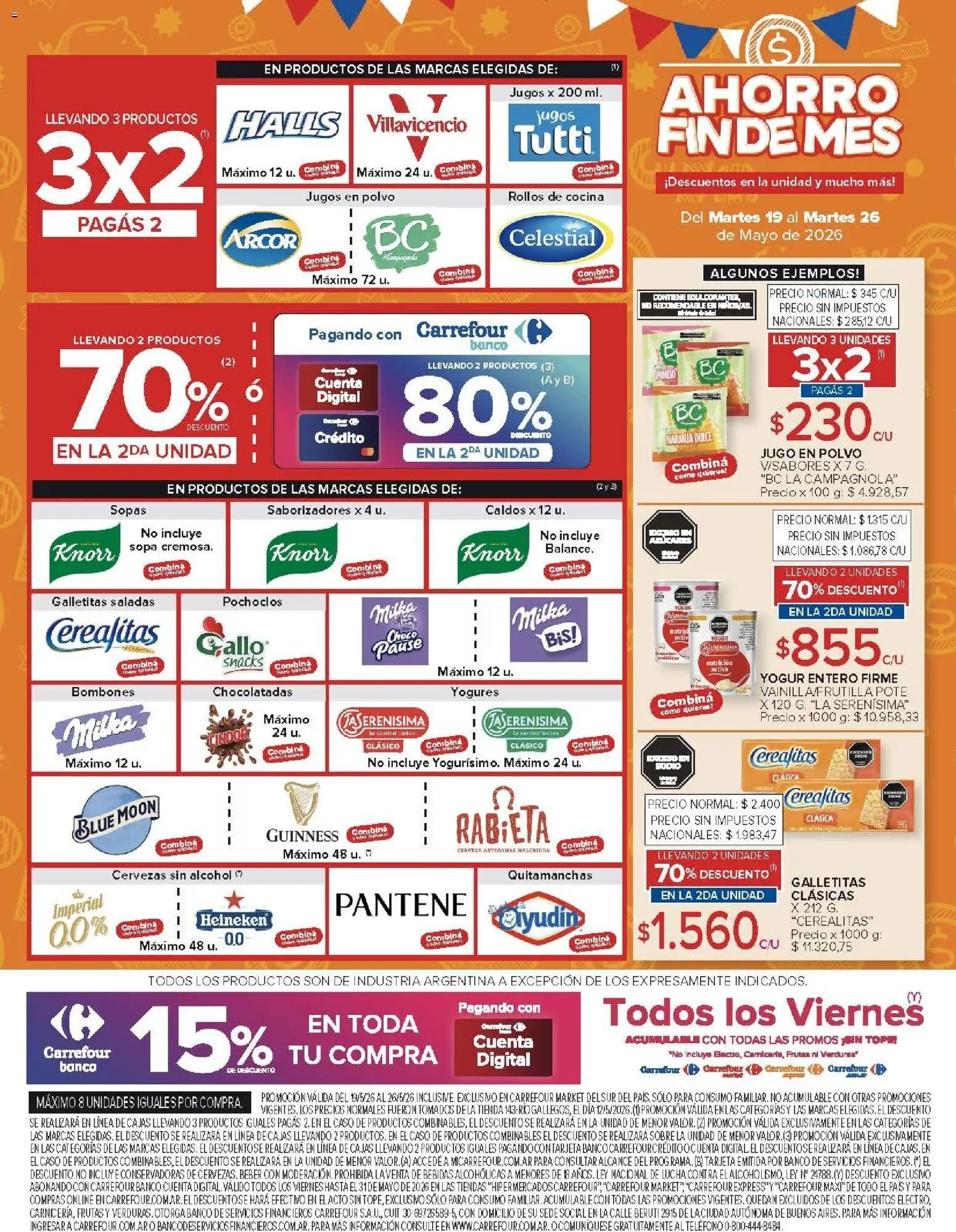 Carrefour Market - AHORRO FIN DE MES de 19/05/2026 ✳️ Obtenga un descuento limitado hoy mismo | Argentina