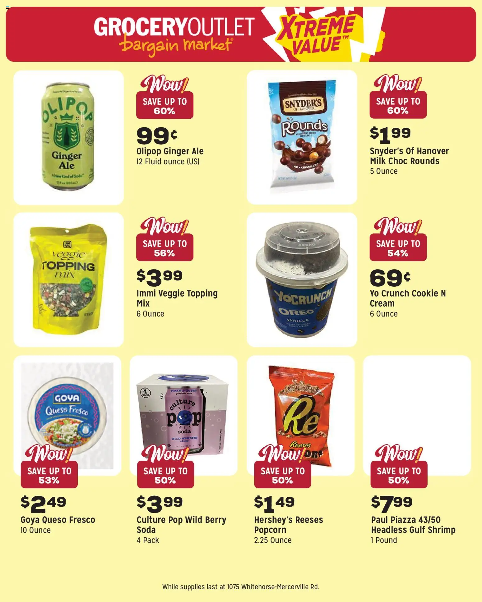 Grocery Outlet Weekly Ad - NJ - valid from 20.05.2026 | Page: 12 | Products: Berries, Ginger, Milk, Cream