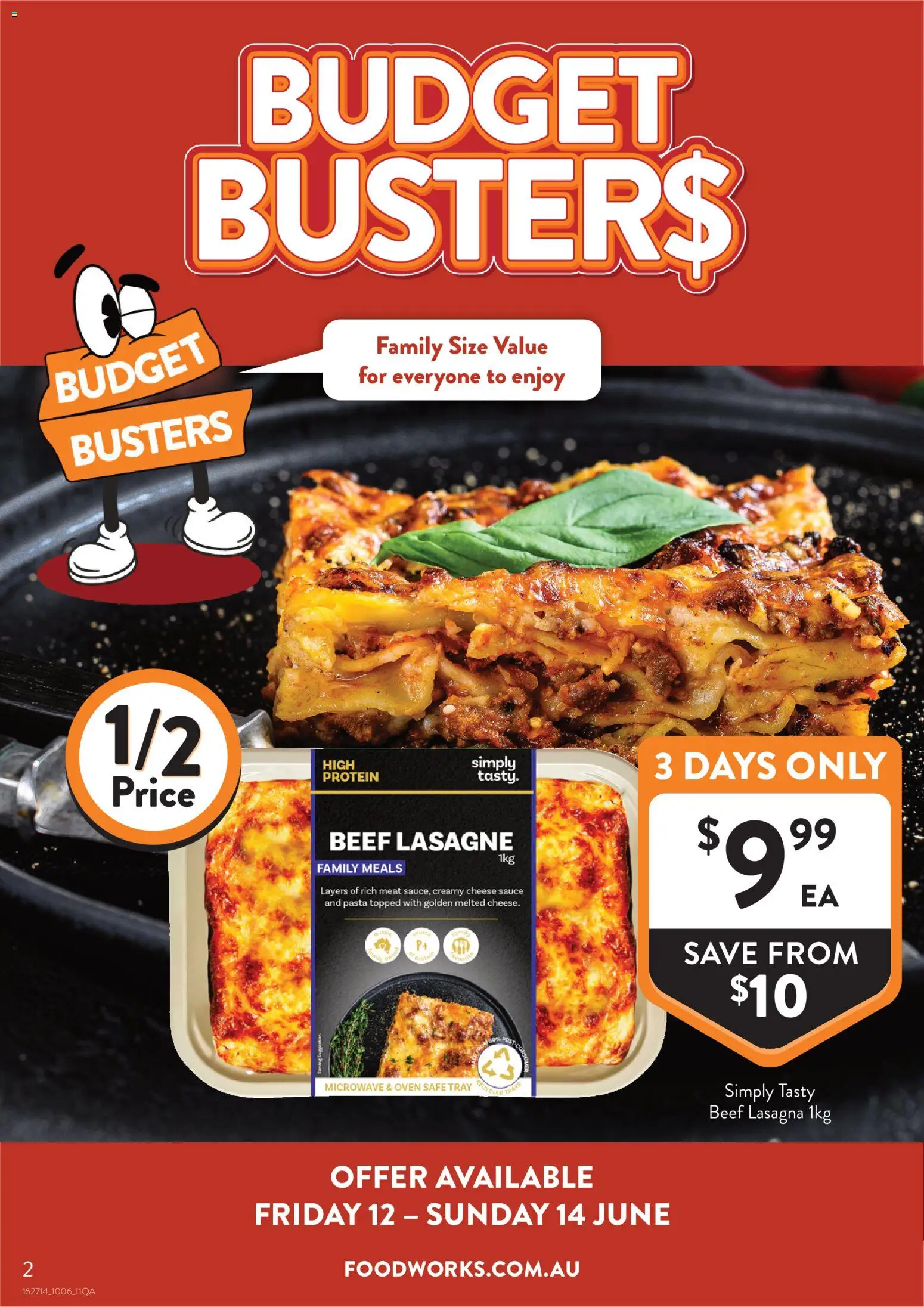 Foodworks catalogue - valid from 03/06/2026 | Page: 2 | Products: Cheese, Beef, Pasta, Sauce