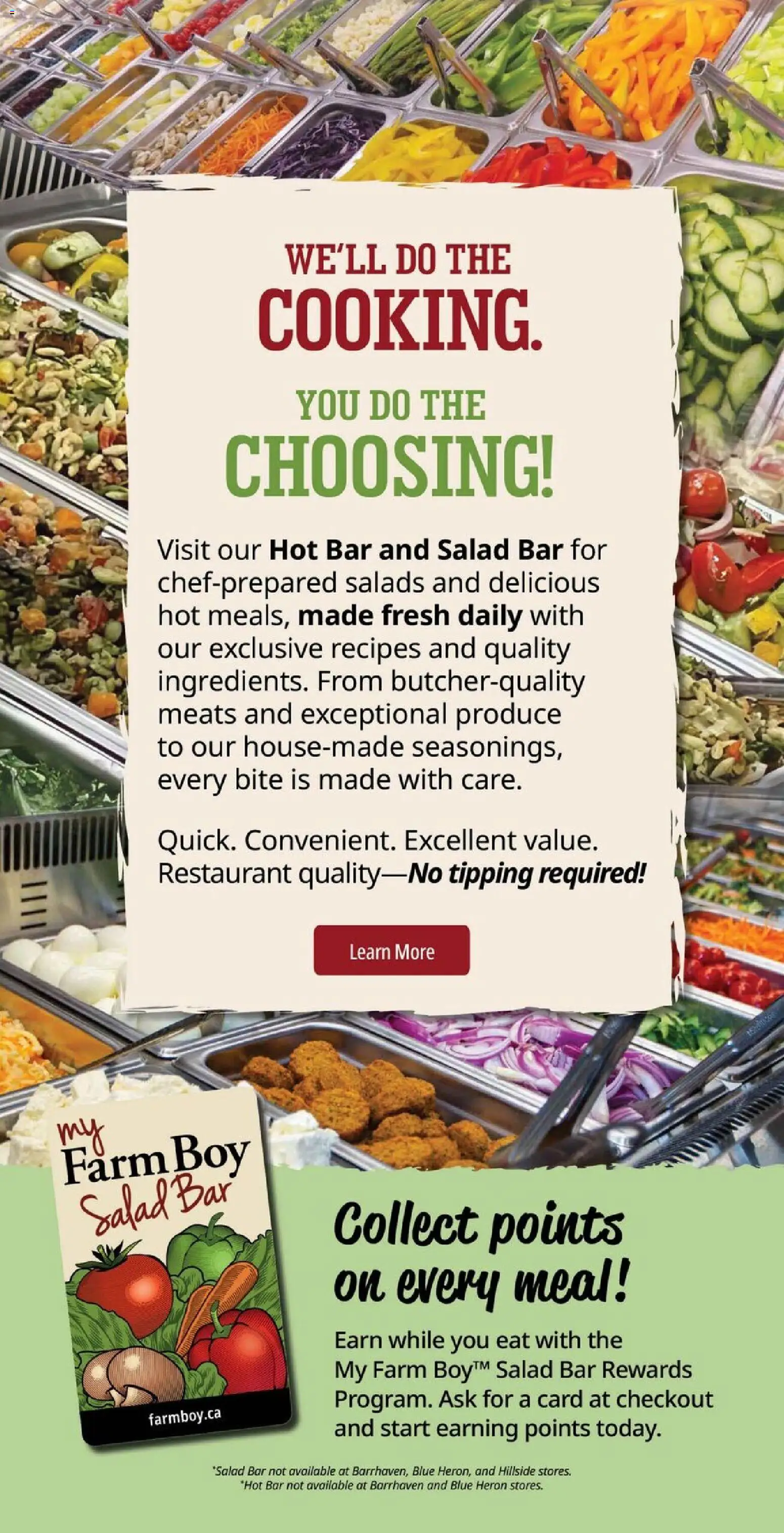 Farm Boy flyer valid from Oct 1, 2026 | Page: 12 | Products: Salad