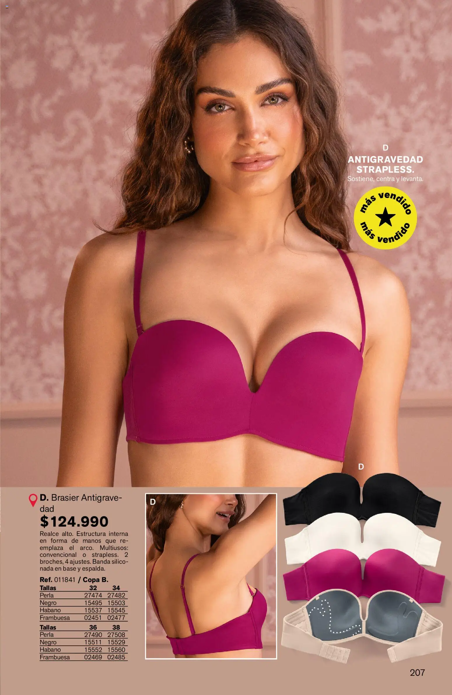 Leonisa revista - valida desde el 24/08/2026 | Página: 207 | Productos: Brasier