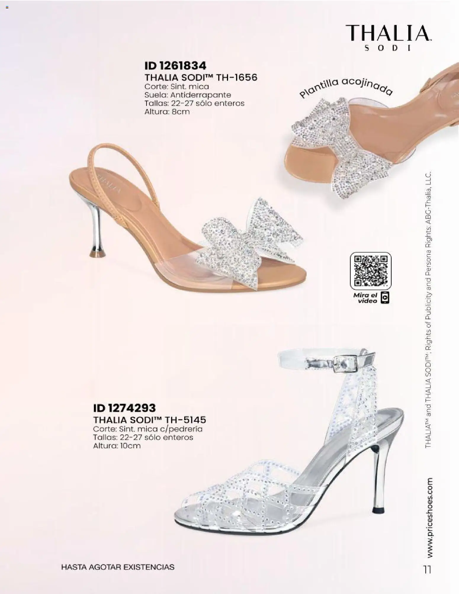 Nuevas ofertas de Price Shoes válidas en toda la República Mexicana desde el 23/06/2026. ¡Encuentra las mejores ofertas en Price Shoes catálogo Sandalias 2026! | Página: 11 | Productos: Video