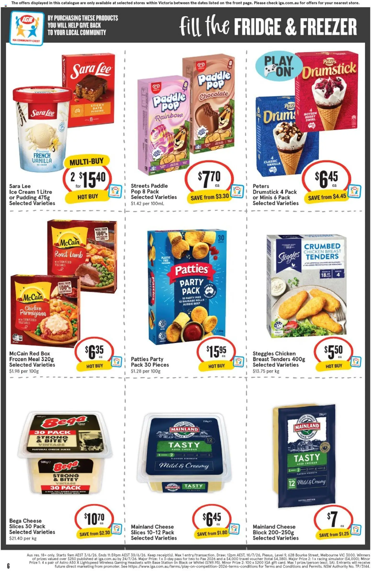 IGA catalogue - valid from 10.06.2026 | Page: 7 | Products: Chocolate, Chicken, Beef, Cream