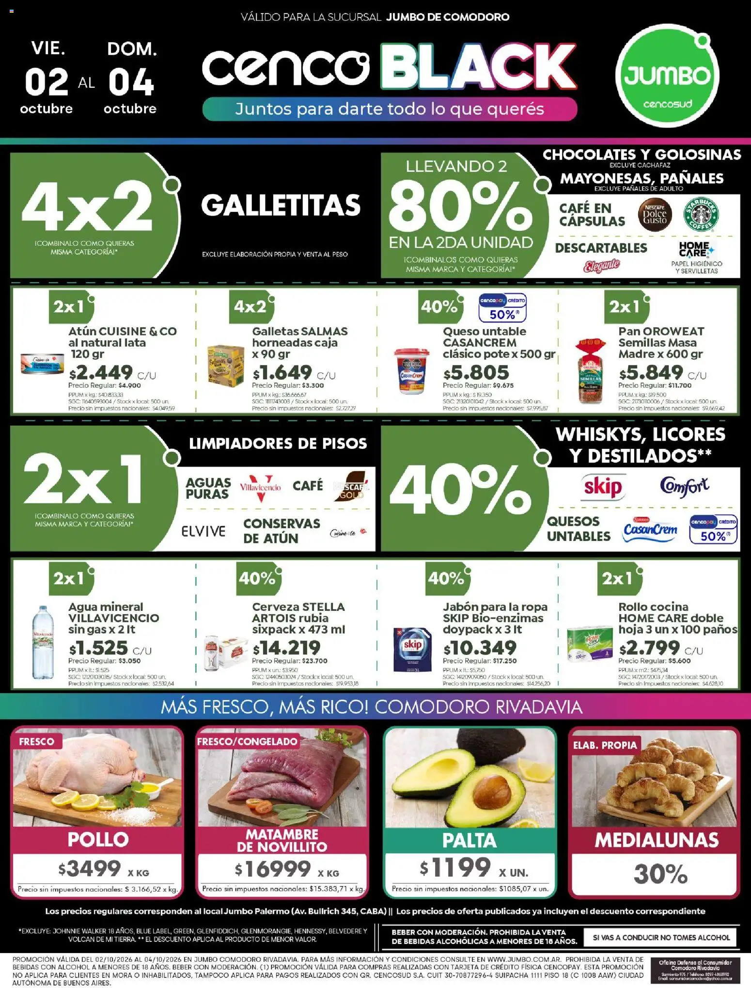 Jumbo - Cenco Black Comodoro │ válido desde el 02/10/2026 | Página: 1