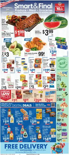 Preview of Smart & Final weekly ads valid from 20.05.2026