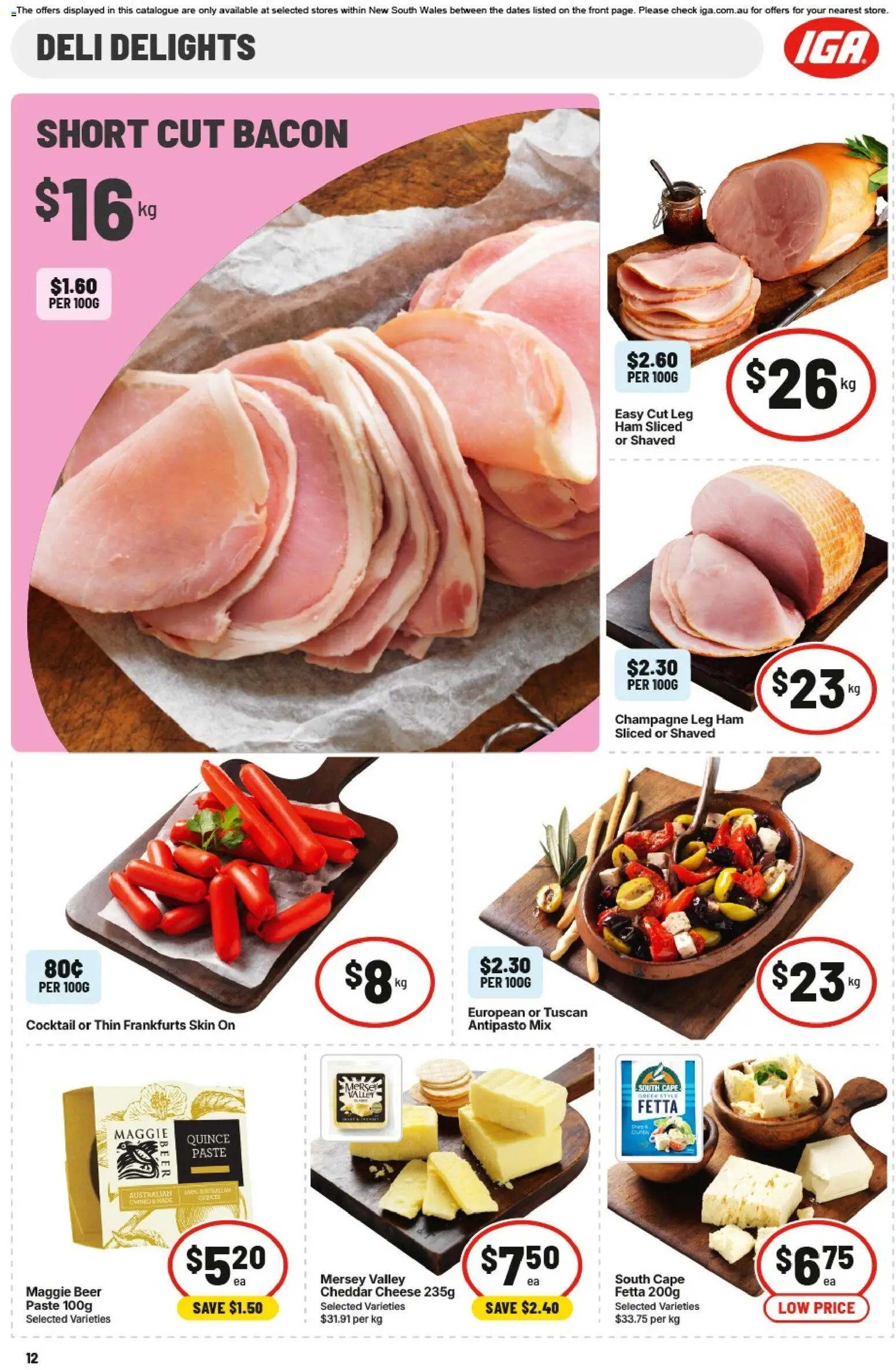 IGA catalogue - valid from 28/10/2026 | Page: 12
